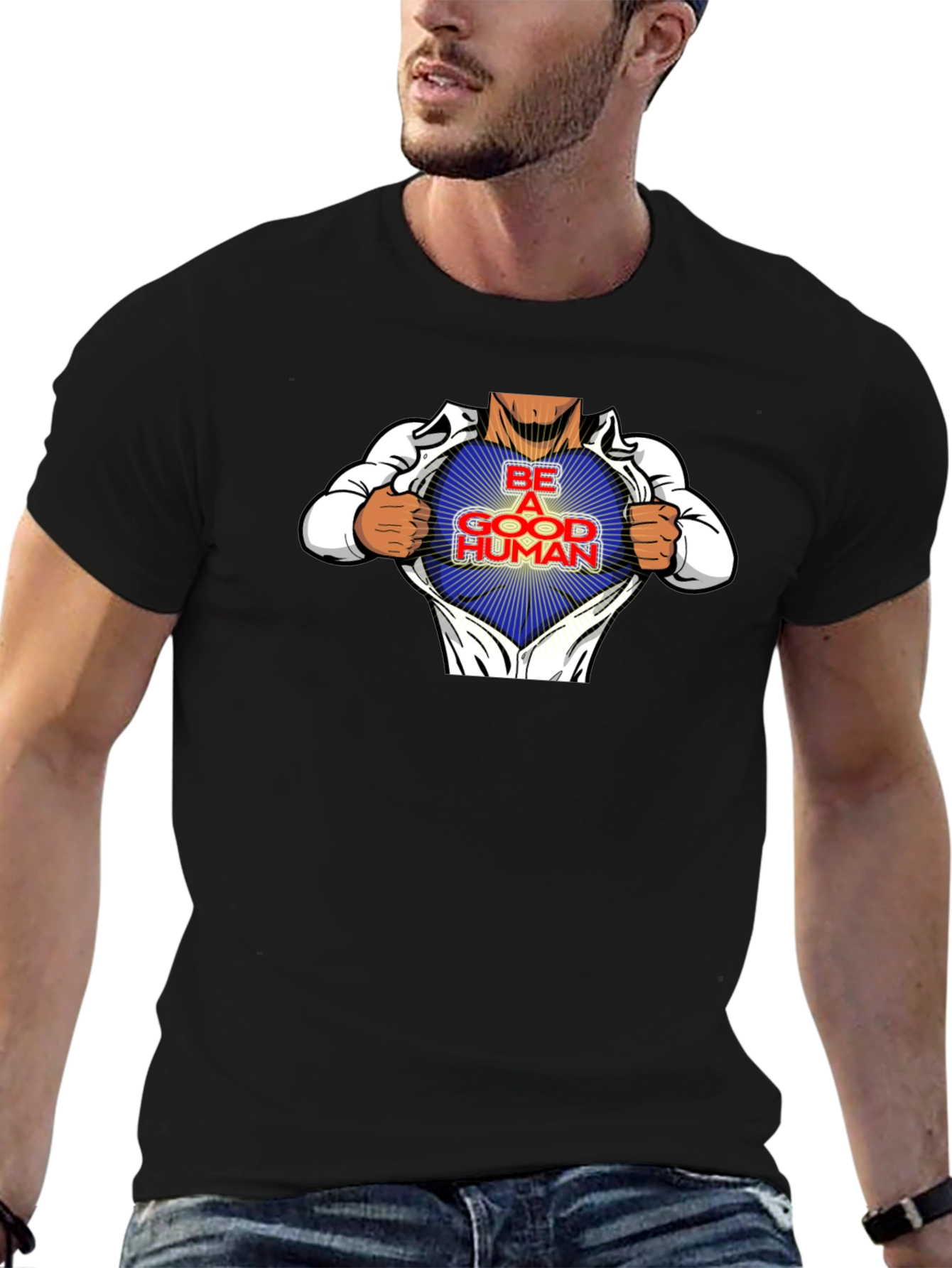 Be a Good Human Graphic T-Shirt
