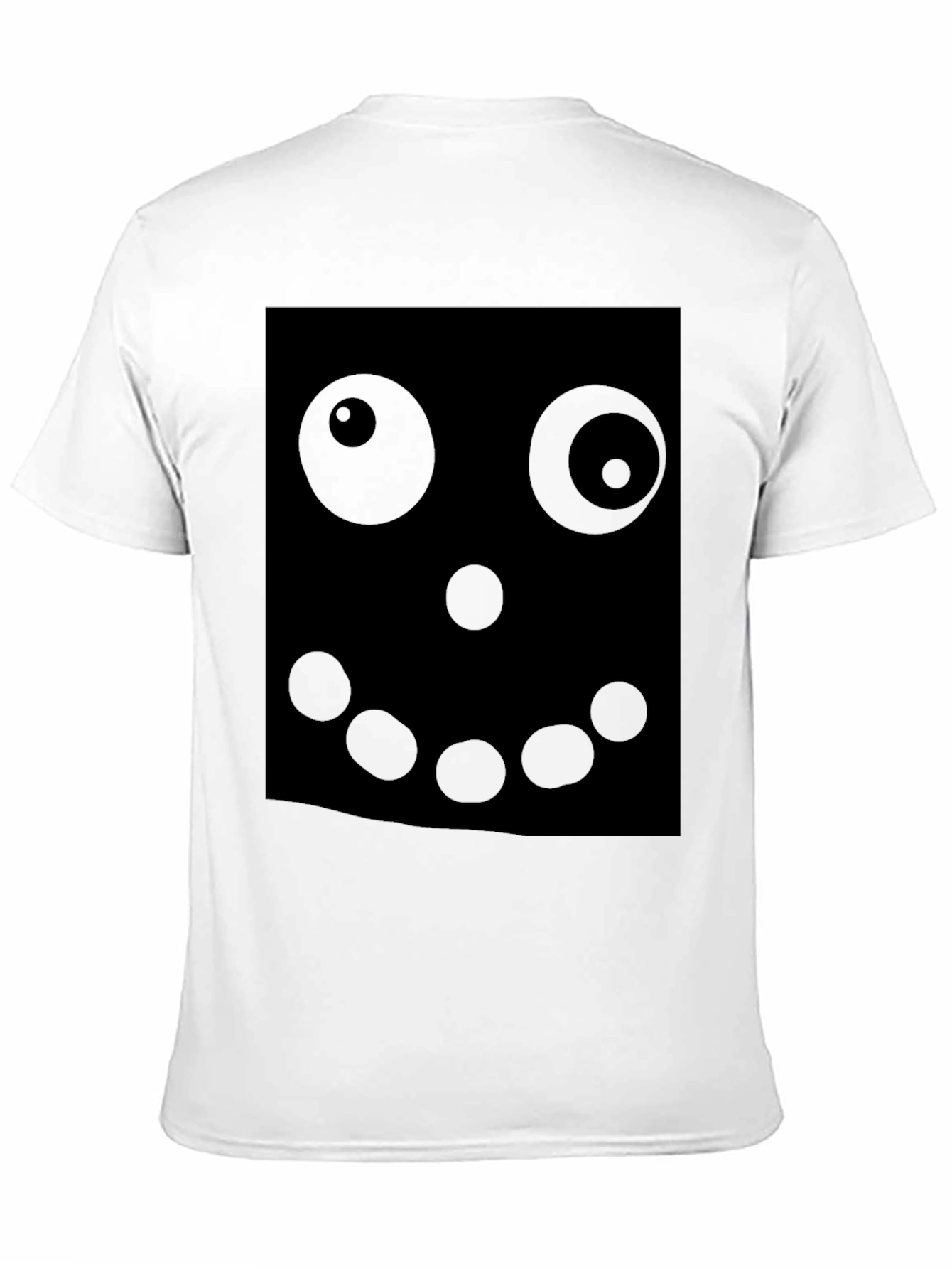 Funny Face Graphic Tee - Black