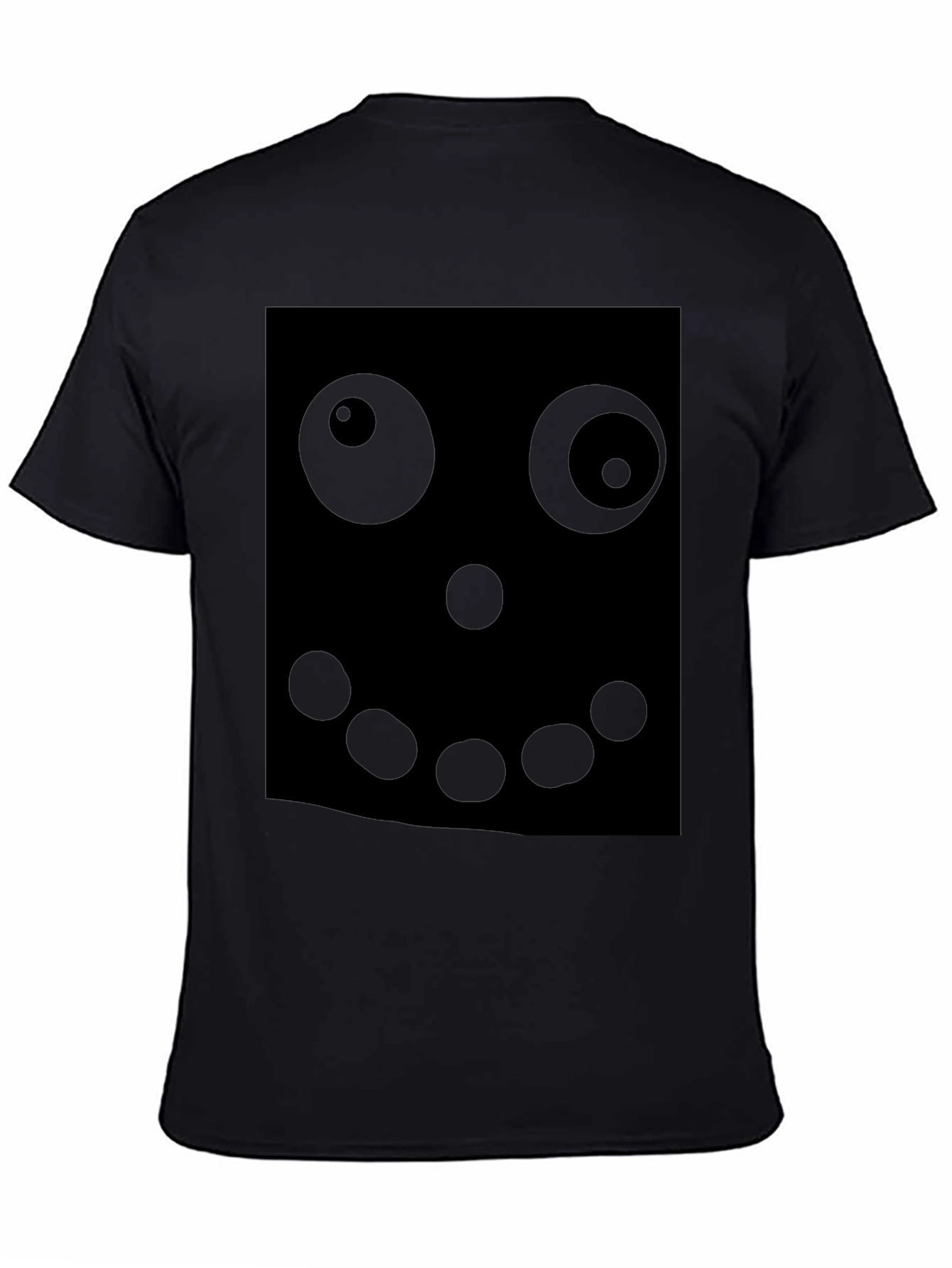Funny Face Graphic Tee - Black