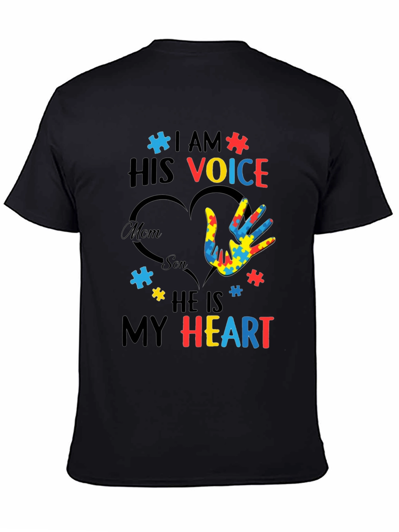 Autism Awareness T-Shirt - I Am His Voice