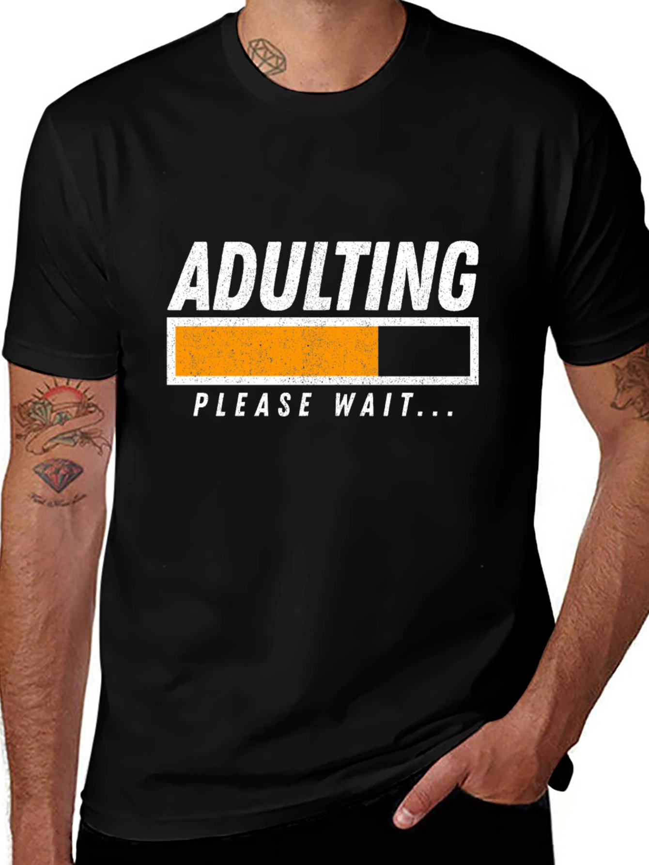 Adulting Please Wait T-Shirt