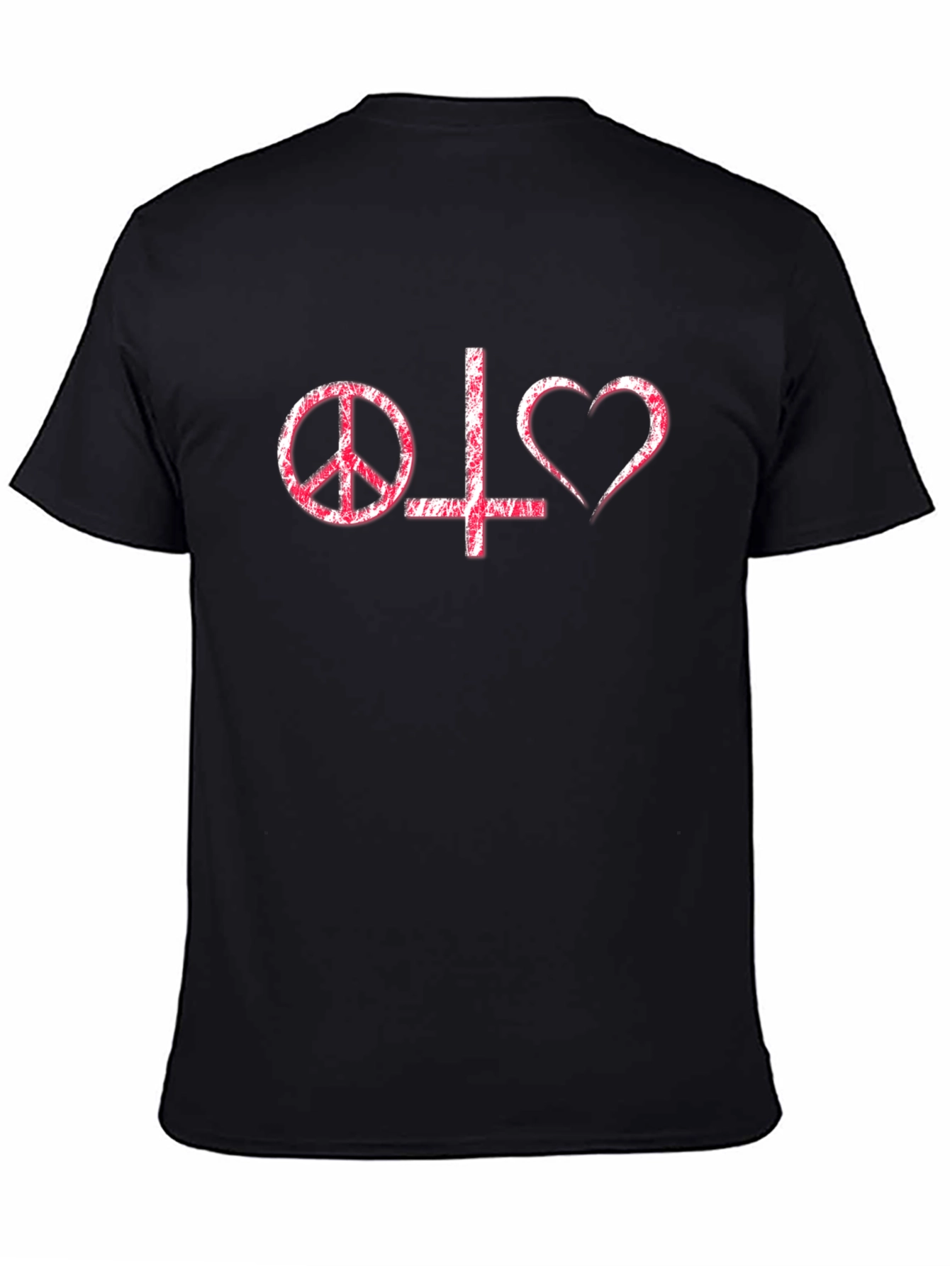 Peace Love T-Shirt - Stylish Graphic Tee