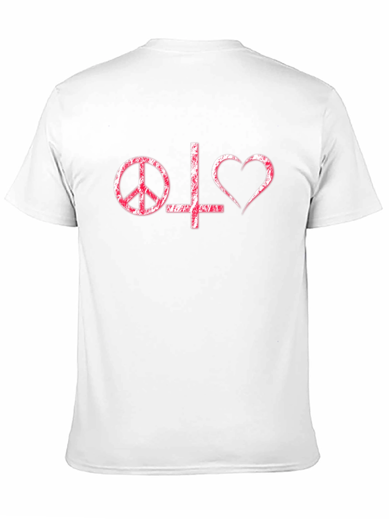 Peace Love T-Shirt - Stylish Graphic Tee