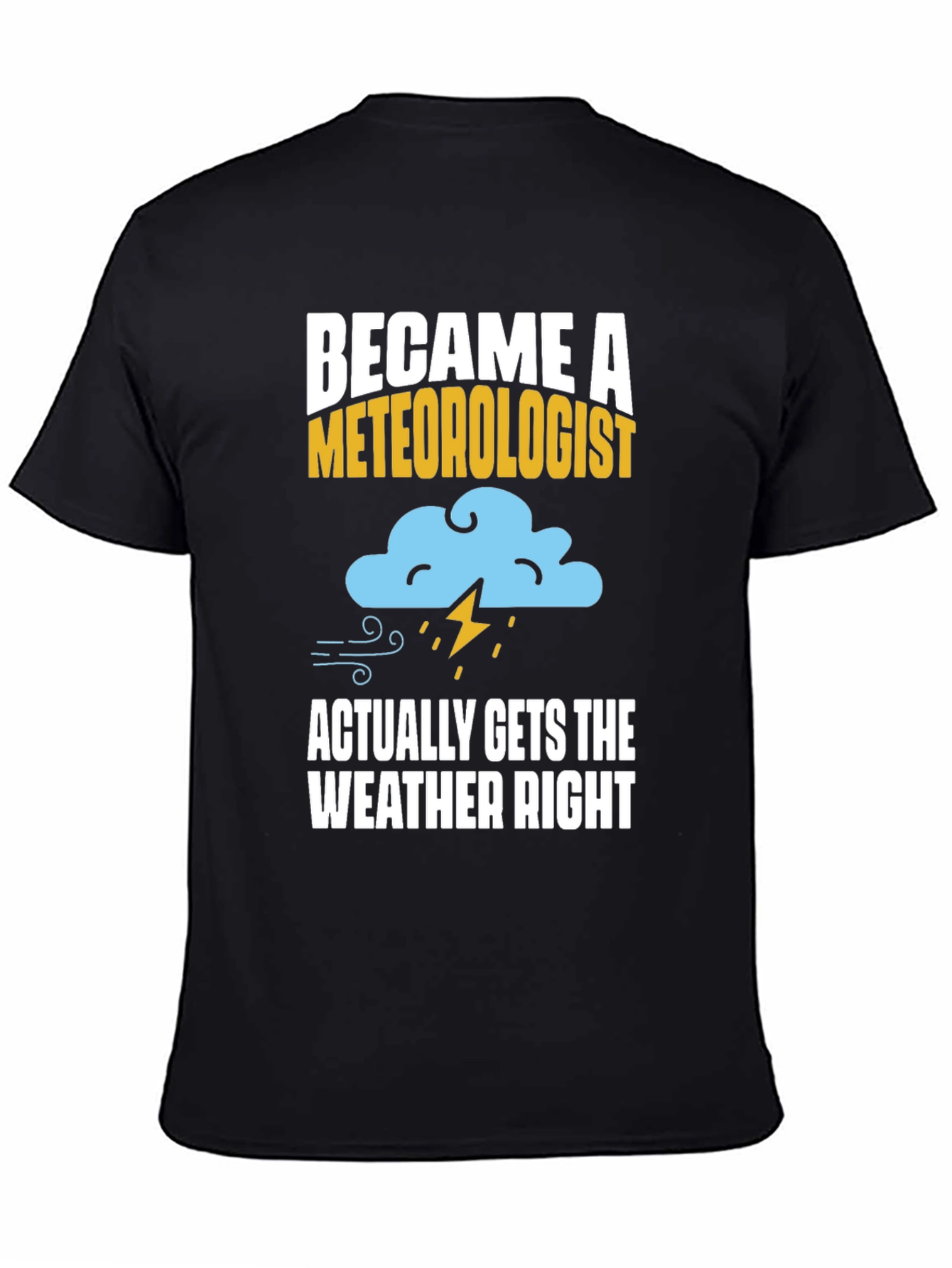 Meteorologist T-Shirt: Accurate Weather Forecaster Tee