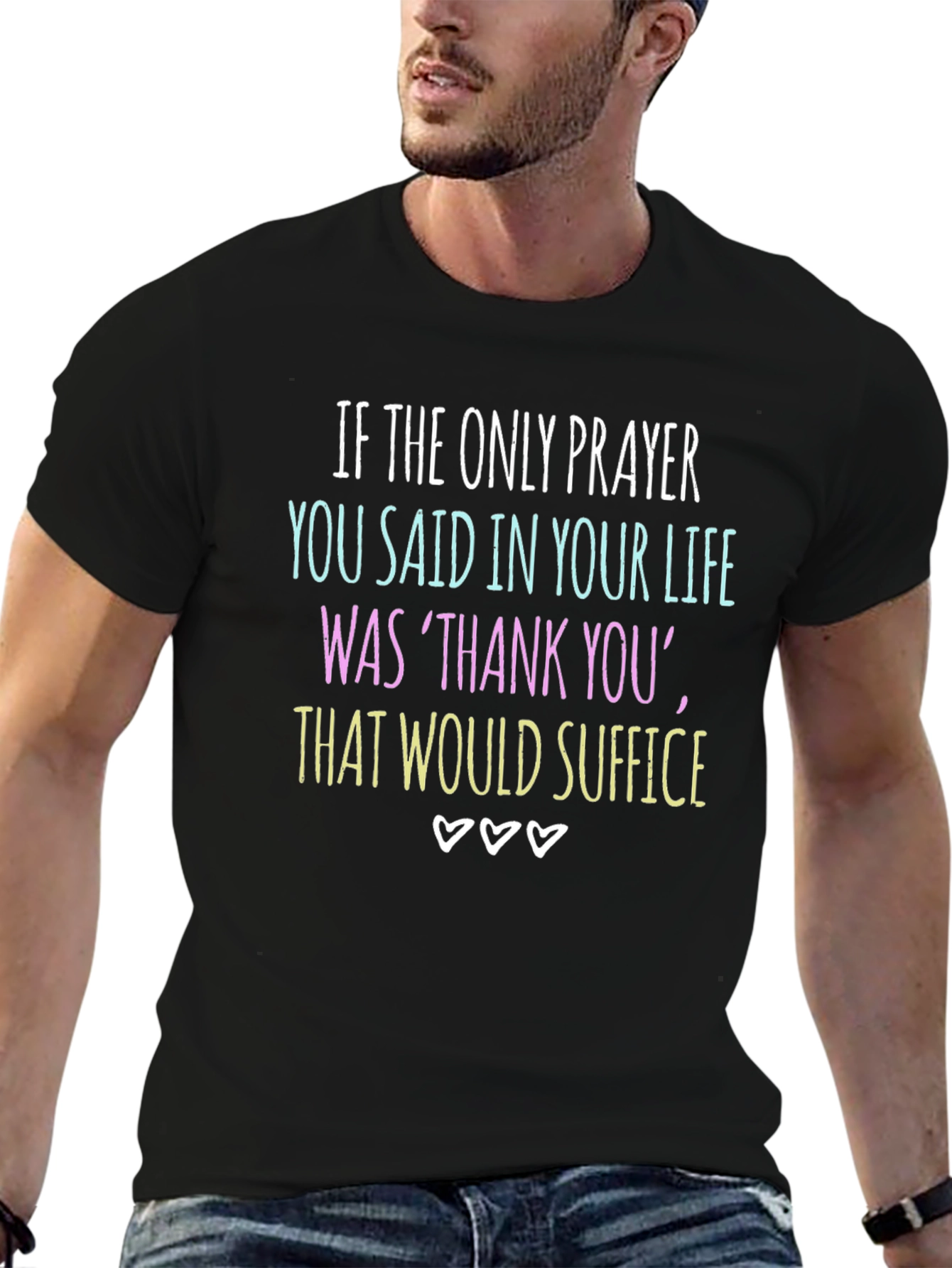 Thank You Prayer T-Shirt - Religious Apparel