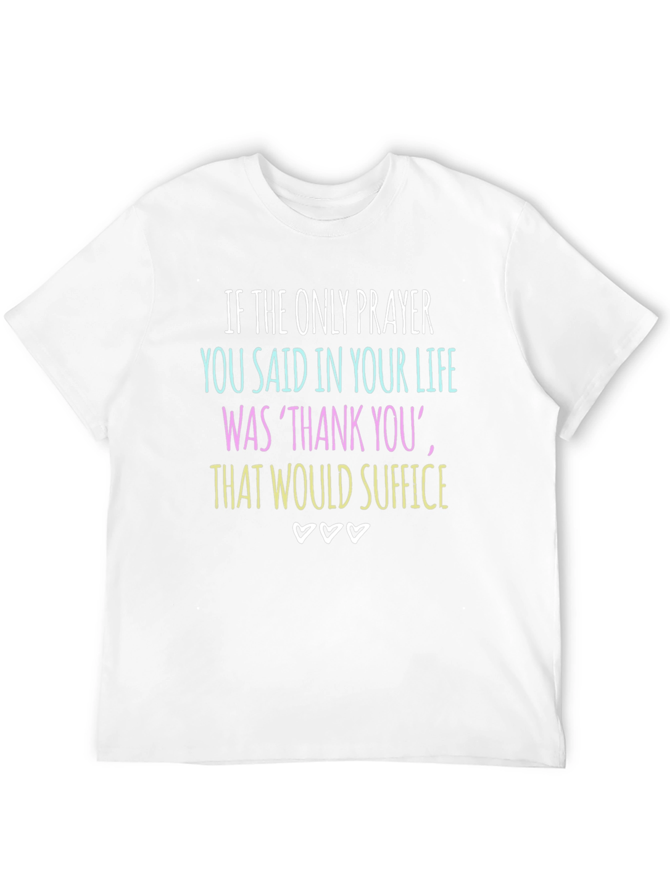 Thank You Prayer T-Shirt - Religious Apparel
