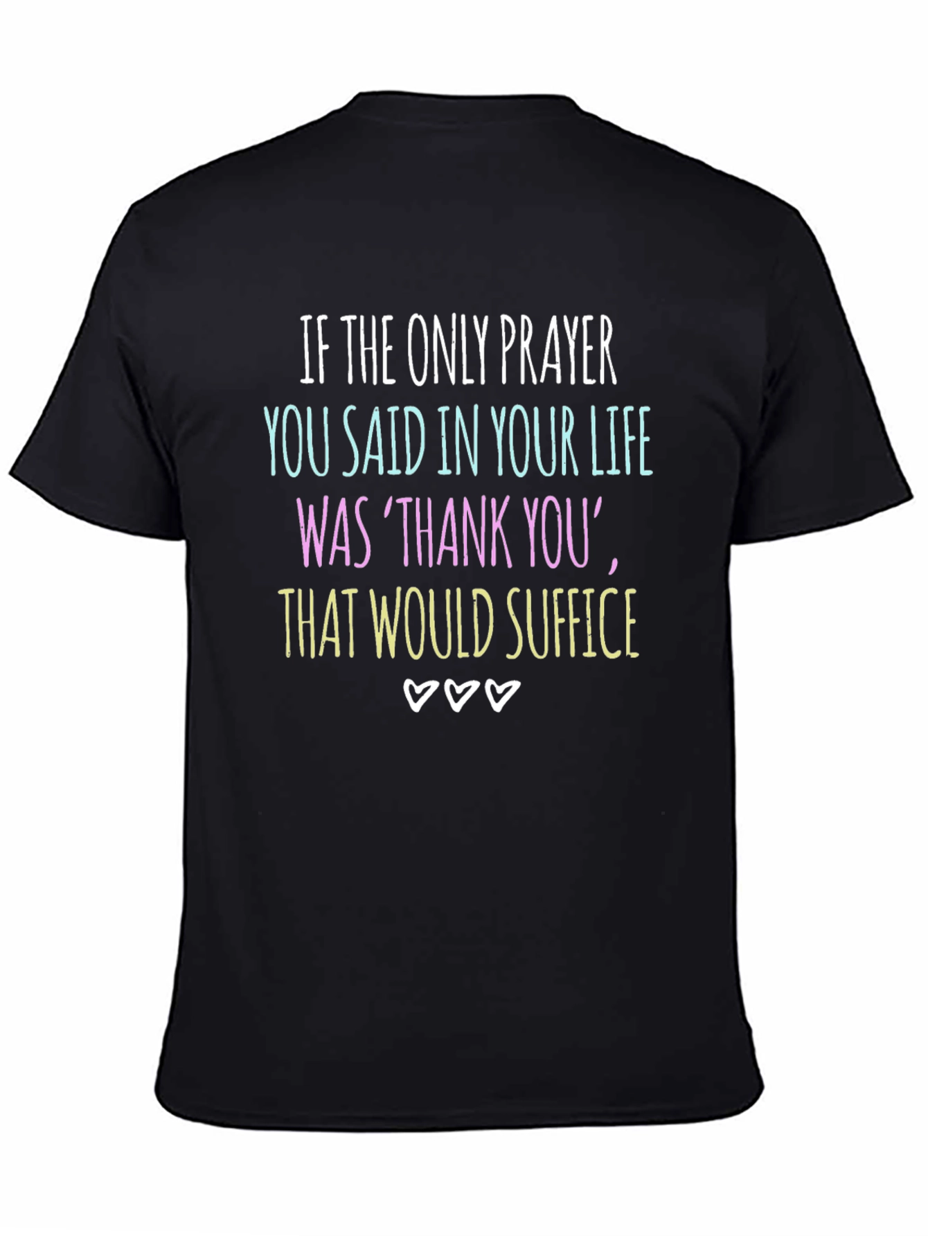 Thank You Prayer T-Shirt - Religious Apparel