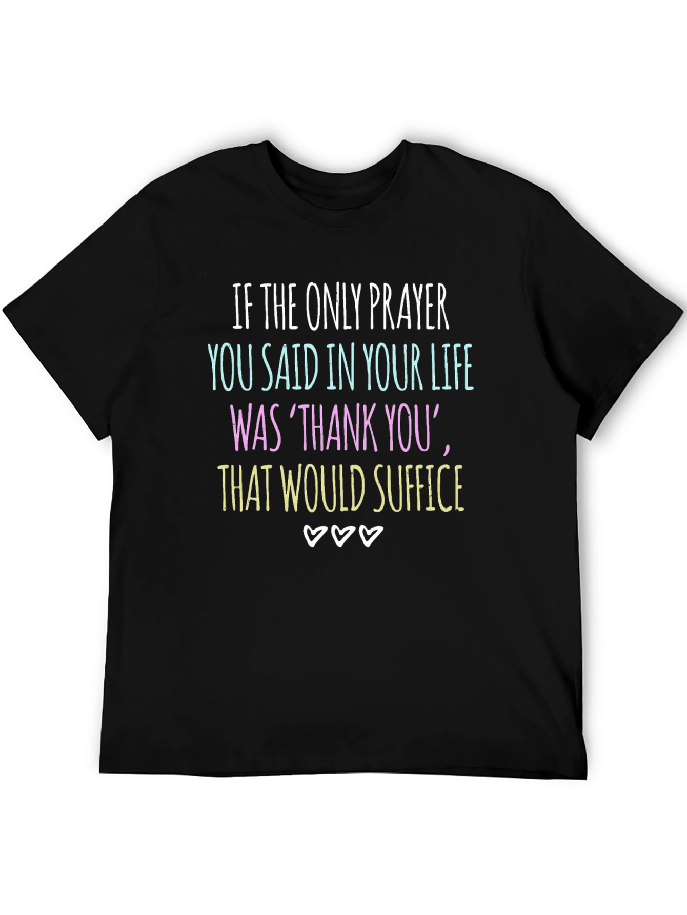 Thank You Prayer T-Shirt - Religious Apparel