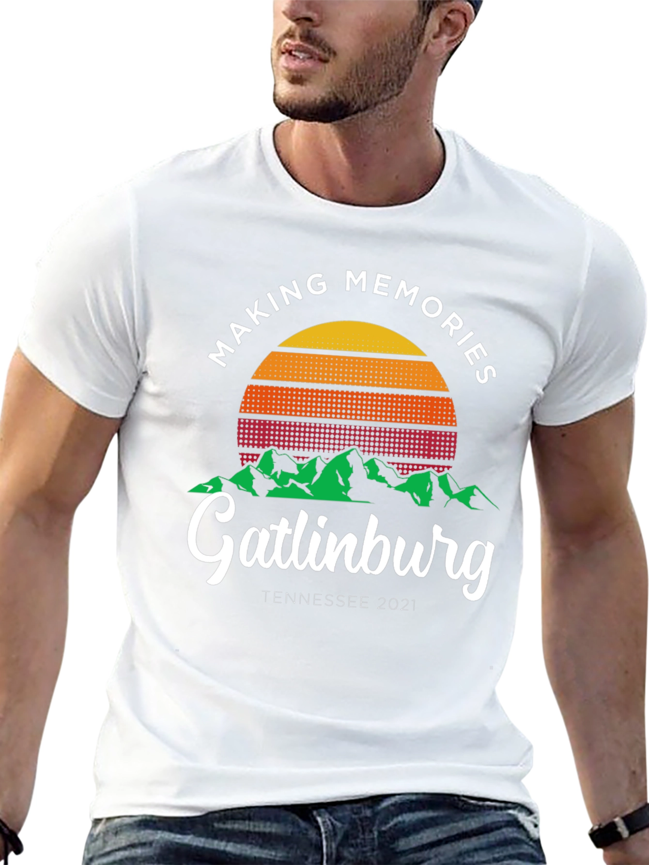 Gatlinburg Tennessee 2021 Memories Graphic T-Shirt
