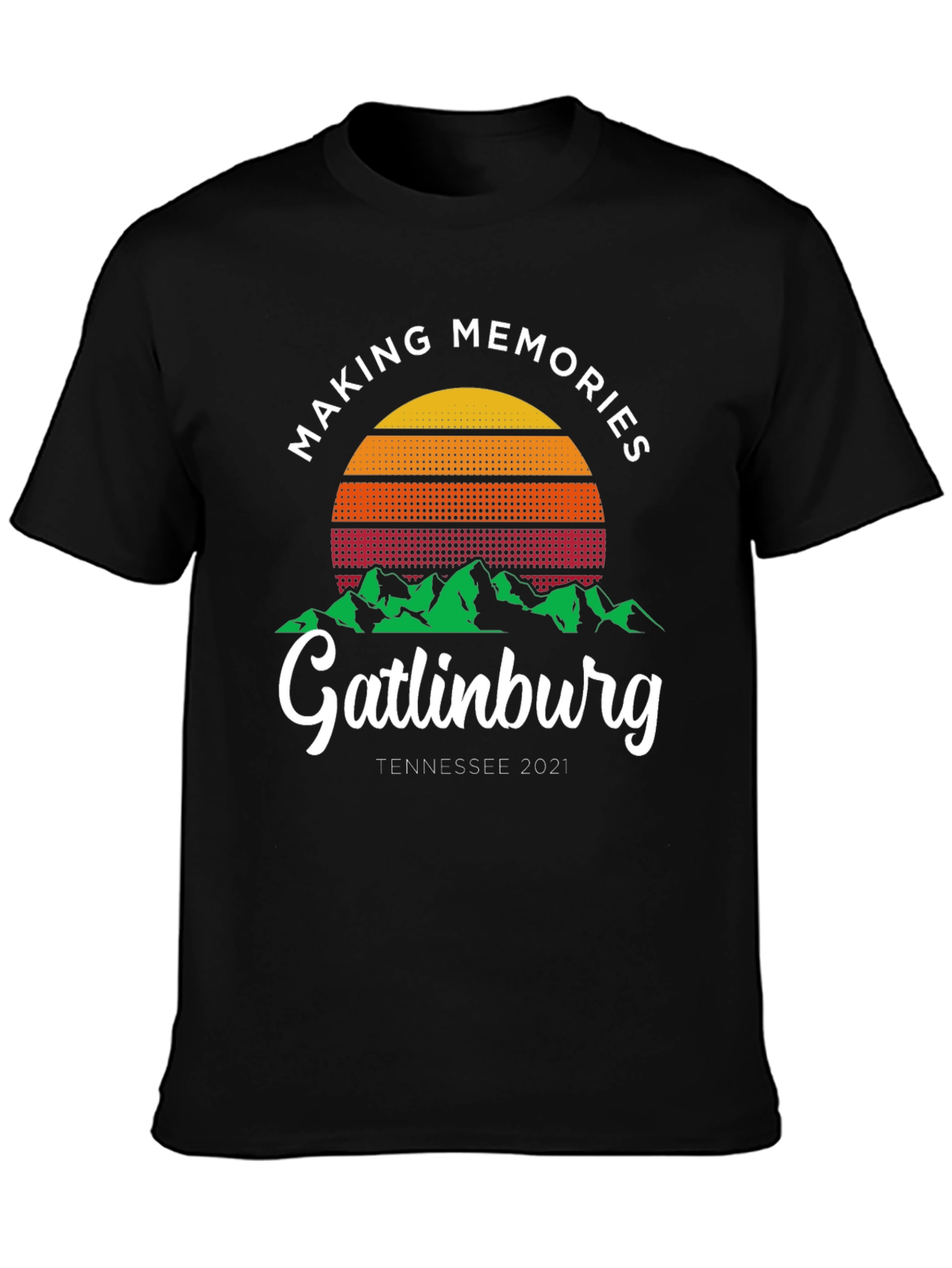 Gatlinburg Tennessee 2021 Memories Graphic T-Shirt