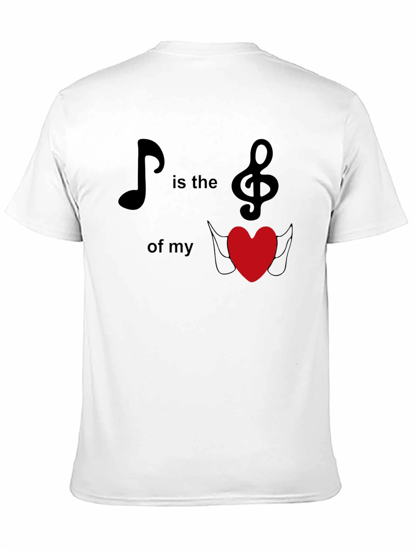Music is the Key of My Heart T-Shirt
