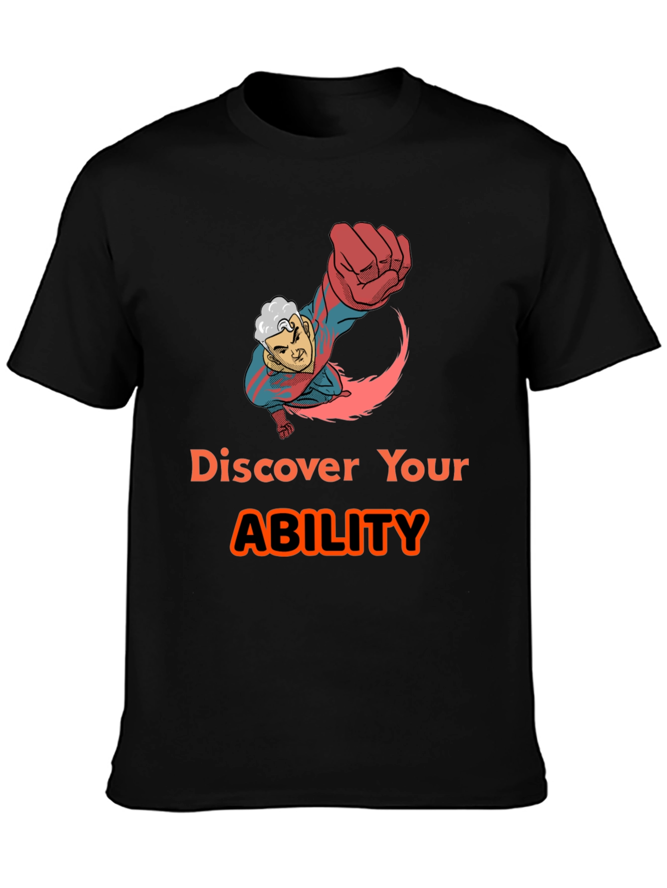 Discover Your Ability T-Shirt - Superhero Graphic Tee