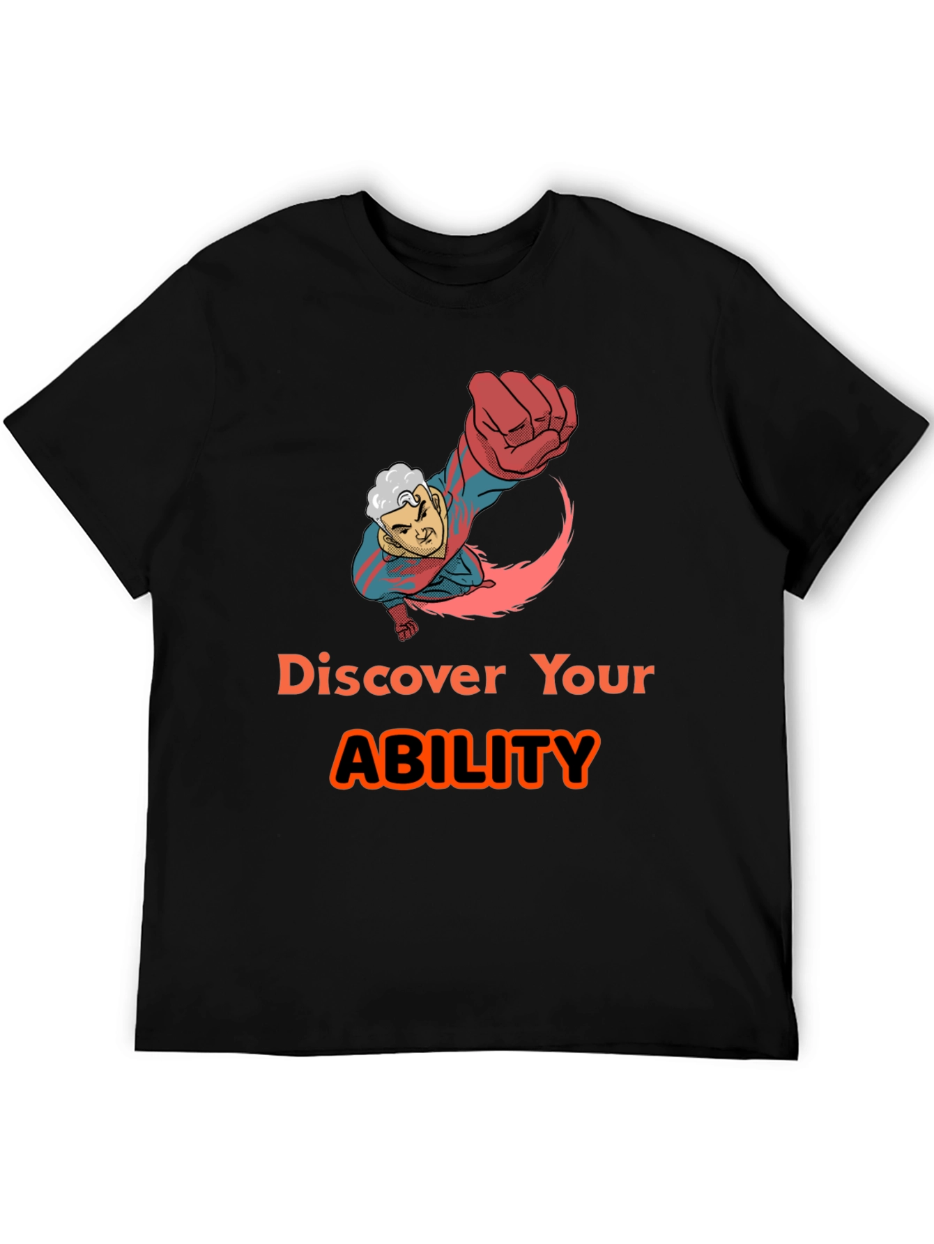 Discover Your Ability T-Shirt - Superhero Graphic Tee