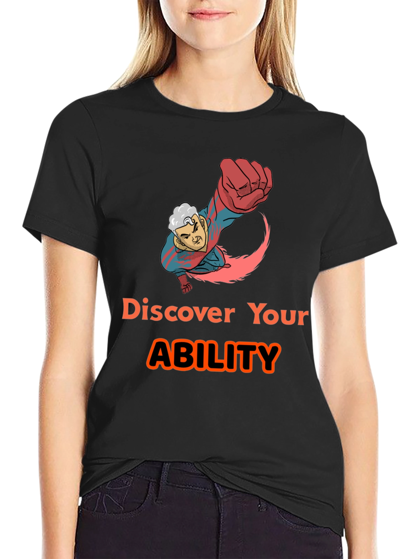 Discover Your Ability T-Shirt - Superhero Graphic Tee