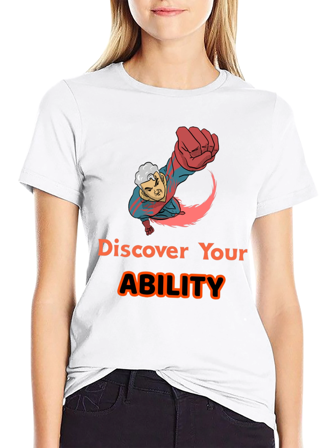 Discover Your Ability T-Shirt - Superhero Graphic Tee