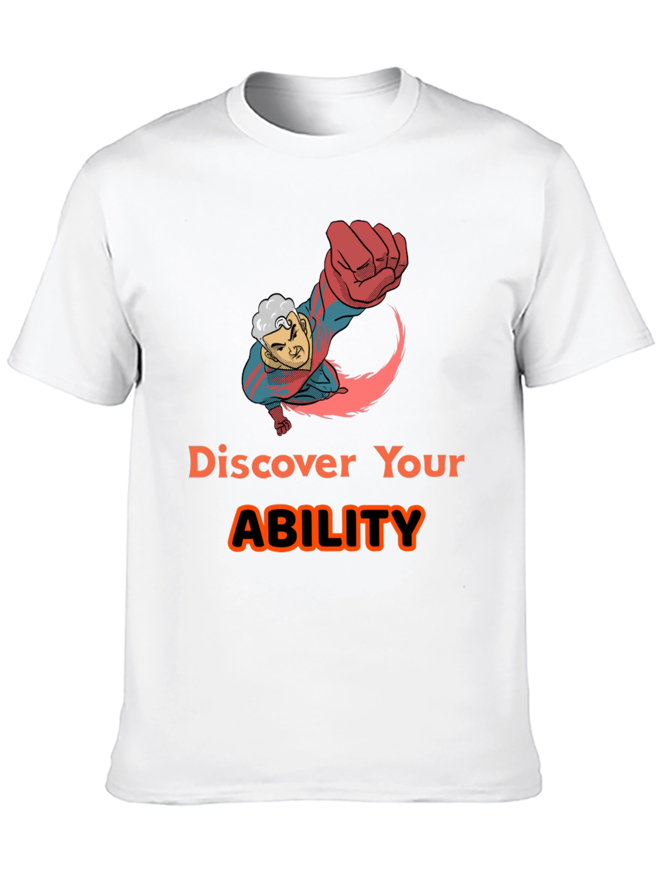 Discover Your Ability T-Shirt - Superhero Graphic Tee