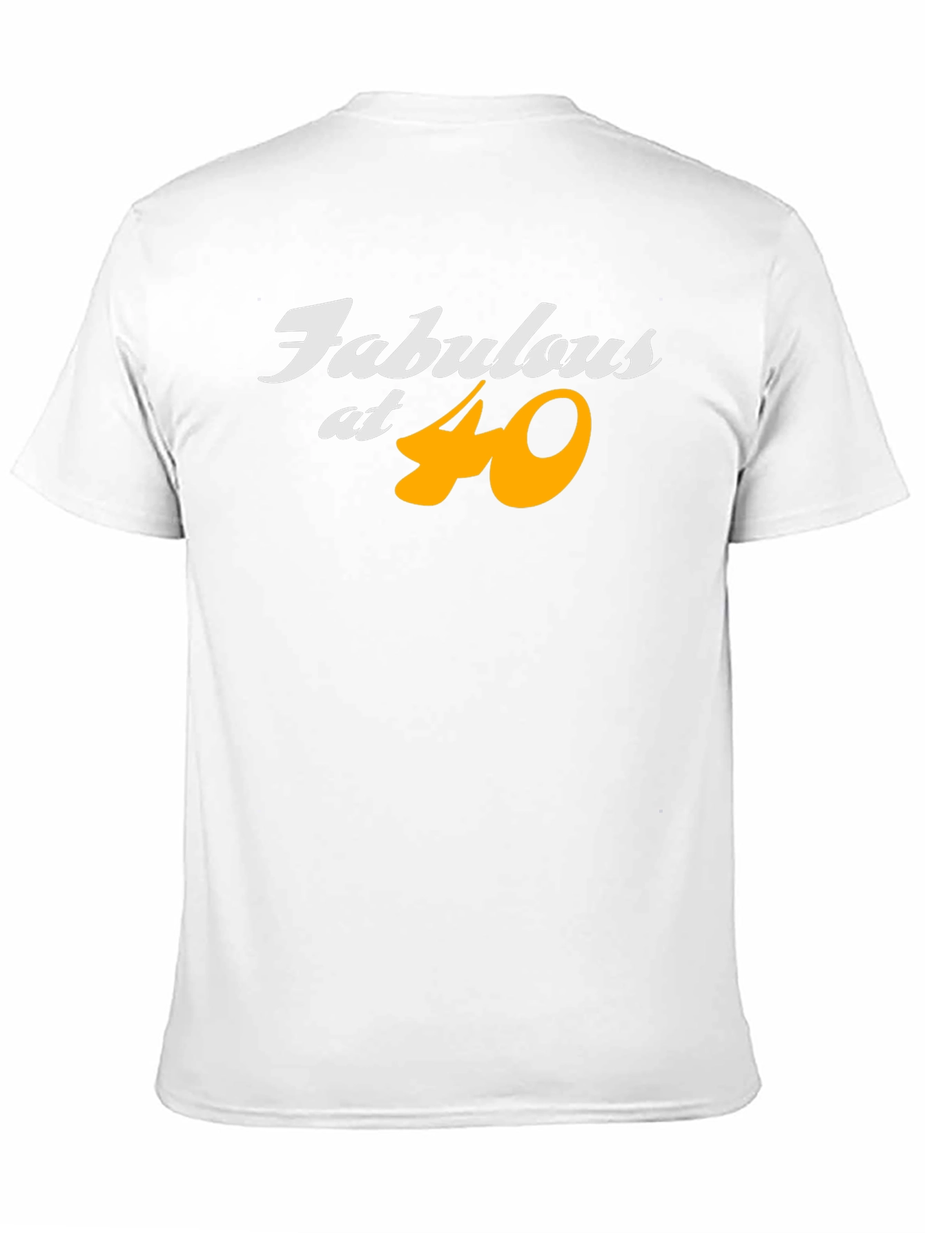 Fabulous at 40 Black T-Shirt