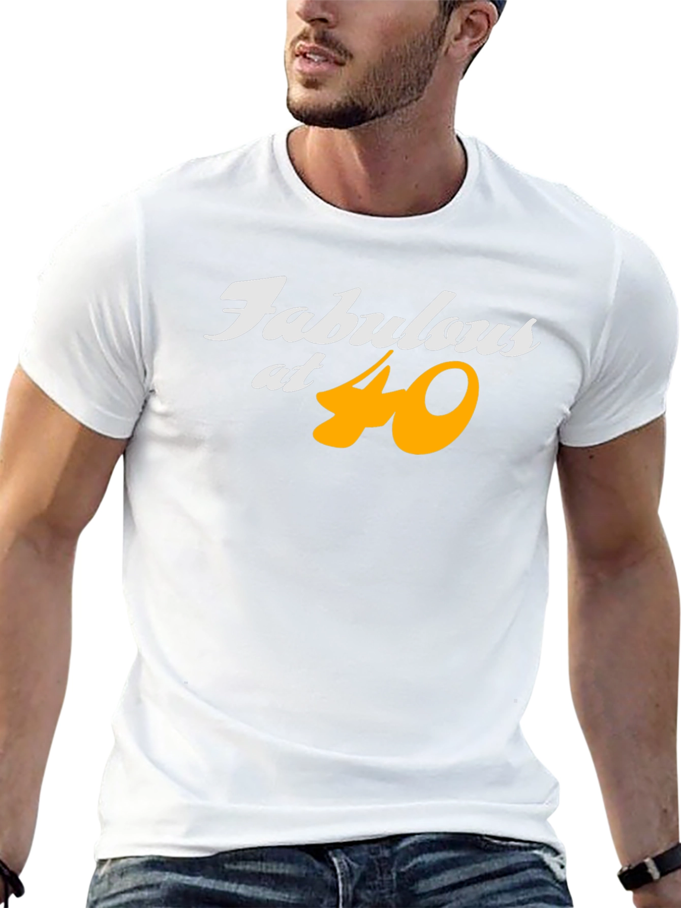 Fabulous at 40 Black T-Shirt