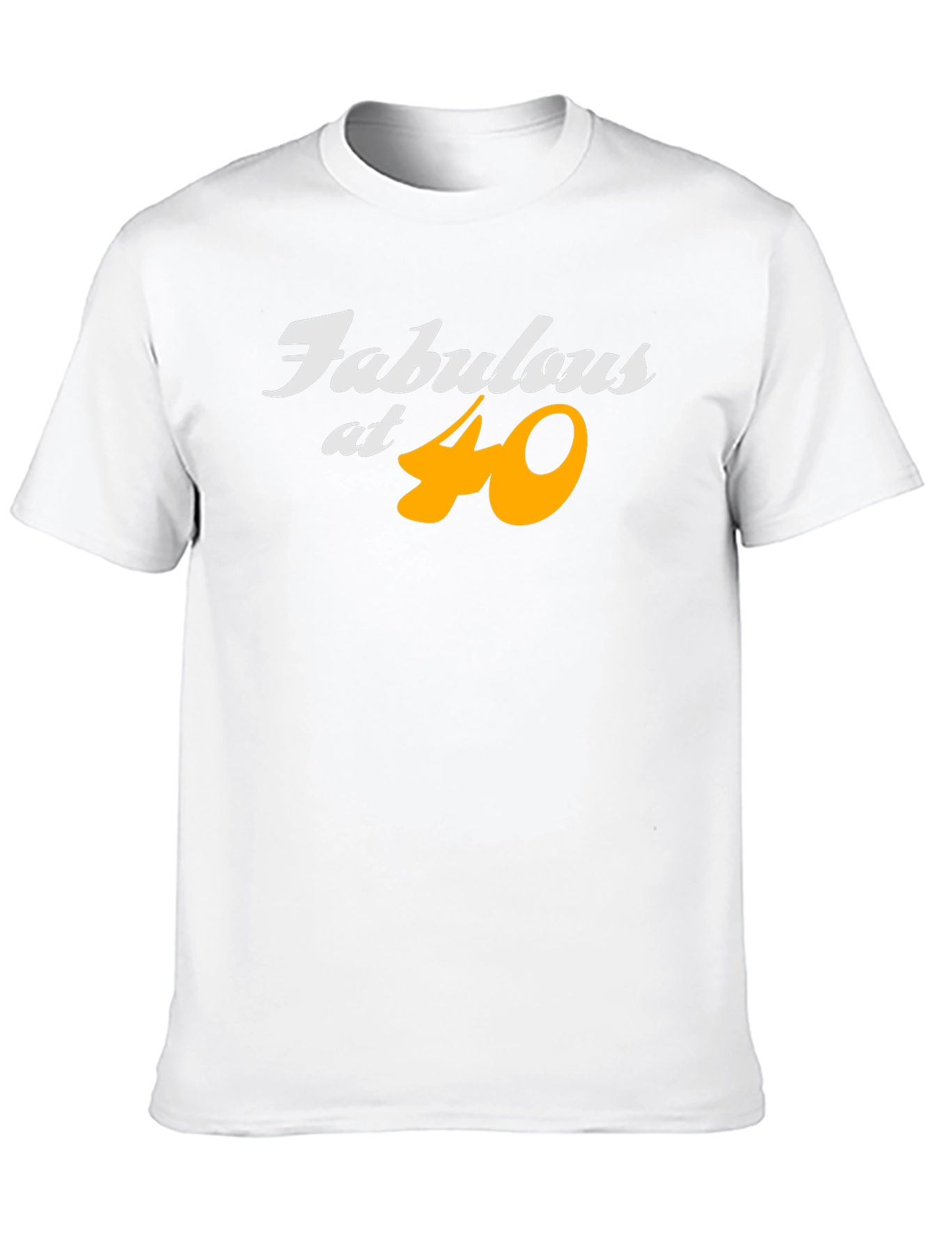 Fabulous at 40 Black T-Shirt