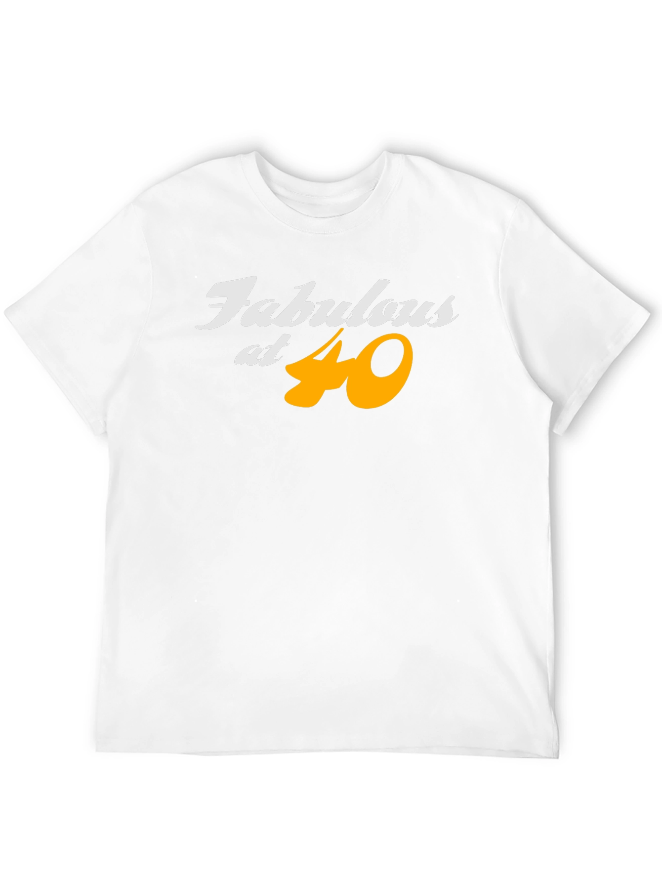 Fabulous at 40 Black T-Shirt