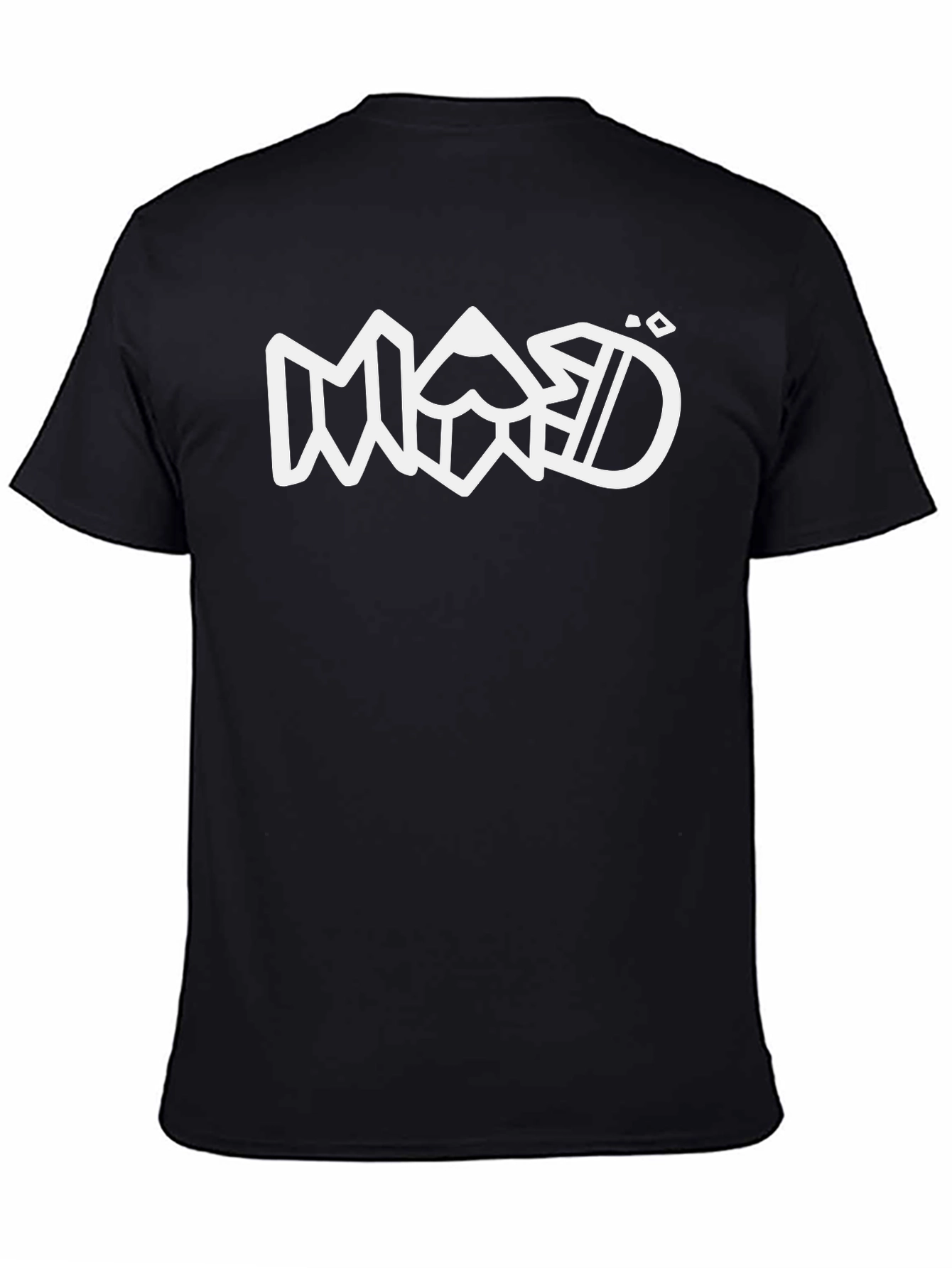 MAD Graphic Tee - Modern Black T-Shirt