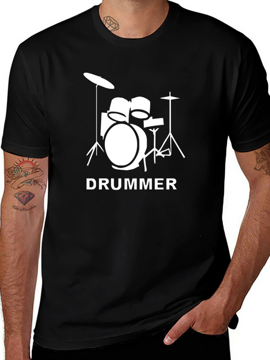 Drummer T-Shirt - Music Lover Tee