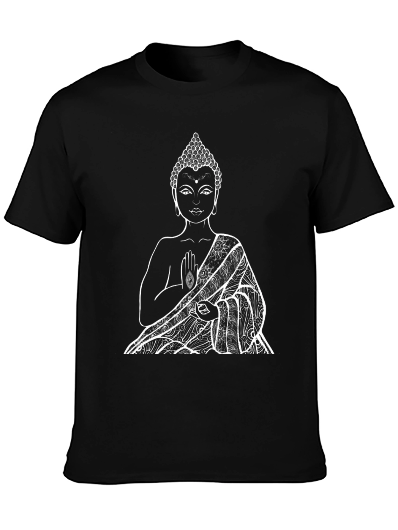 Buddha Graphic T-Shirt - Spiritual Zen Design