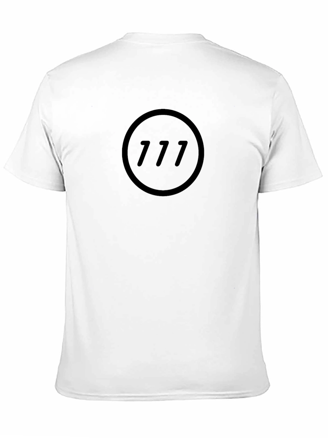 Black 777 Graphic Tee - Soft & Stylish