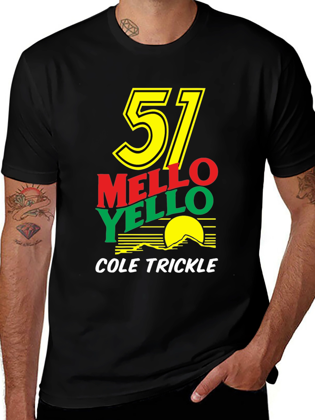 Mello Yello 51 Cole Trickle Racing T-Shirt
