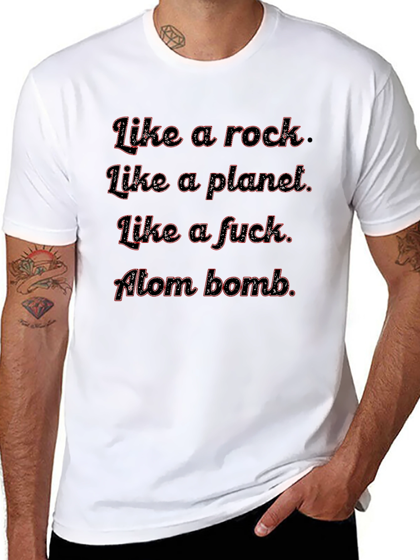 Like a Rock Graphic Tee