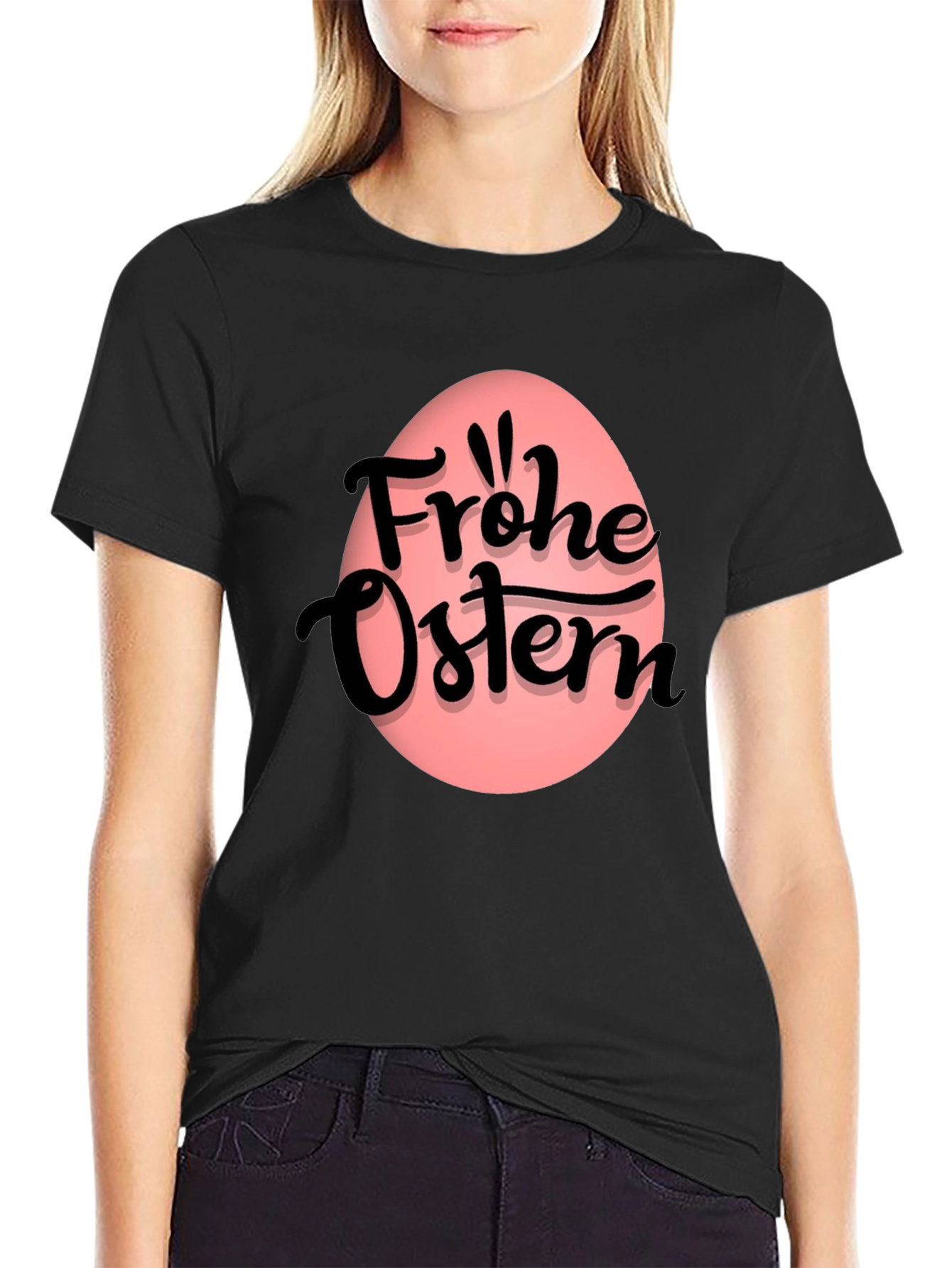 Frohe Ostern Easter Egg T-Shirt
