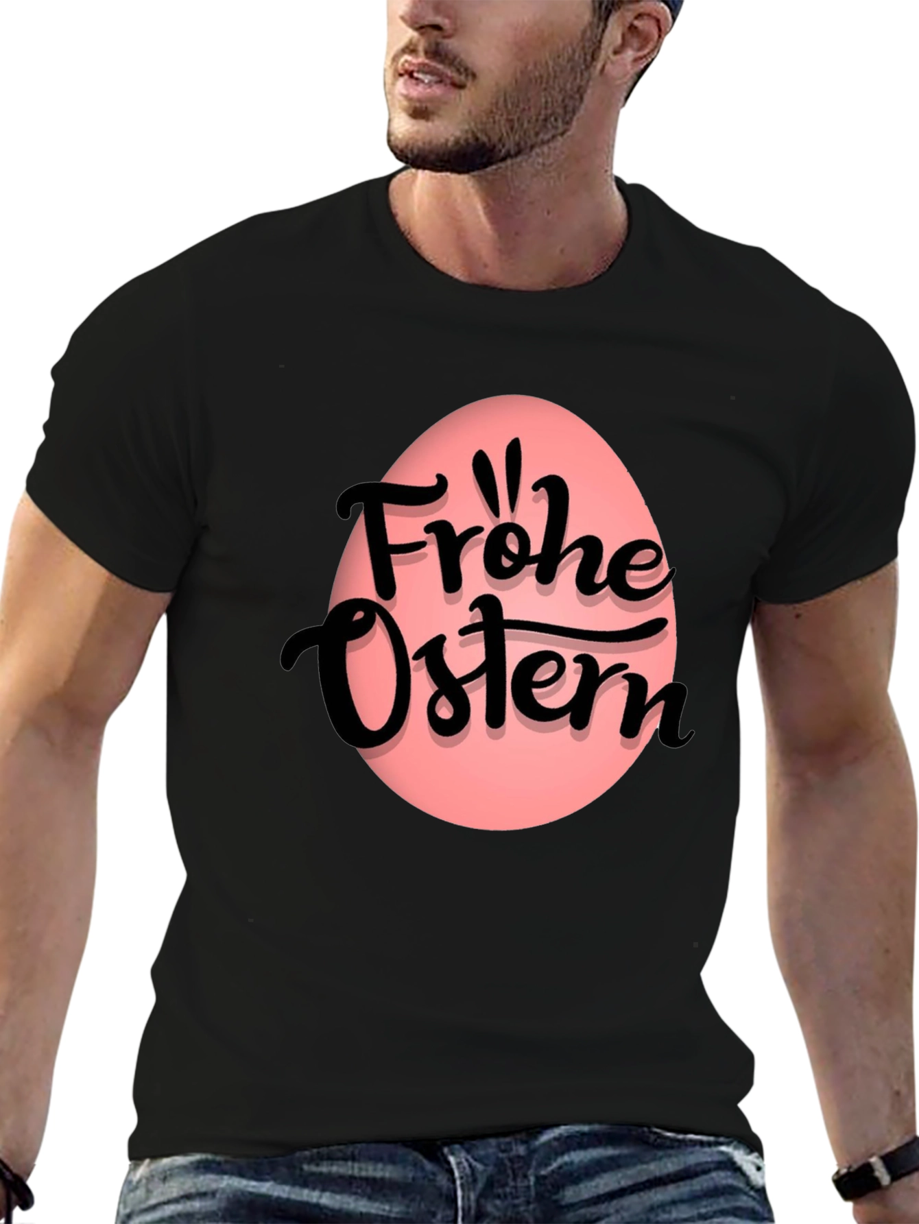 Frohe Ostern Easter Egg T-Shirt