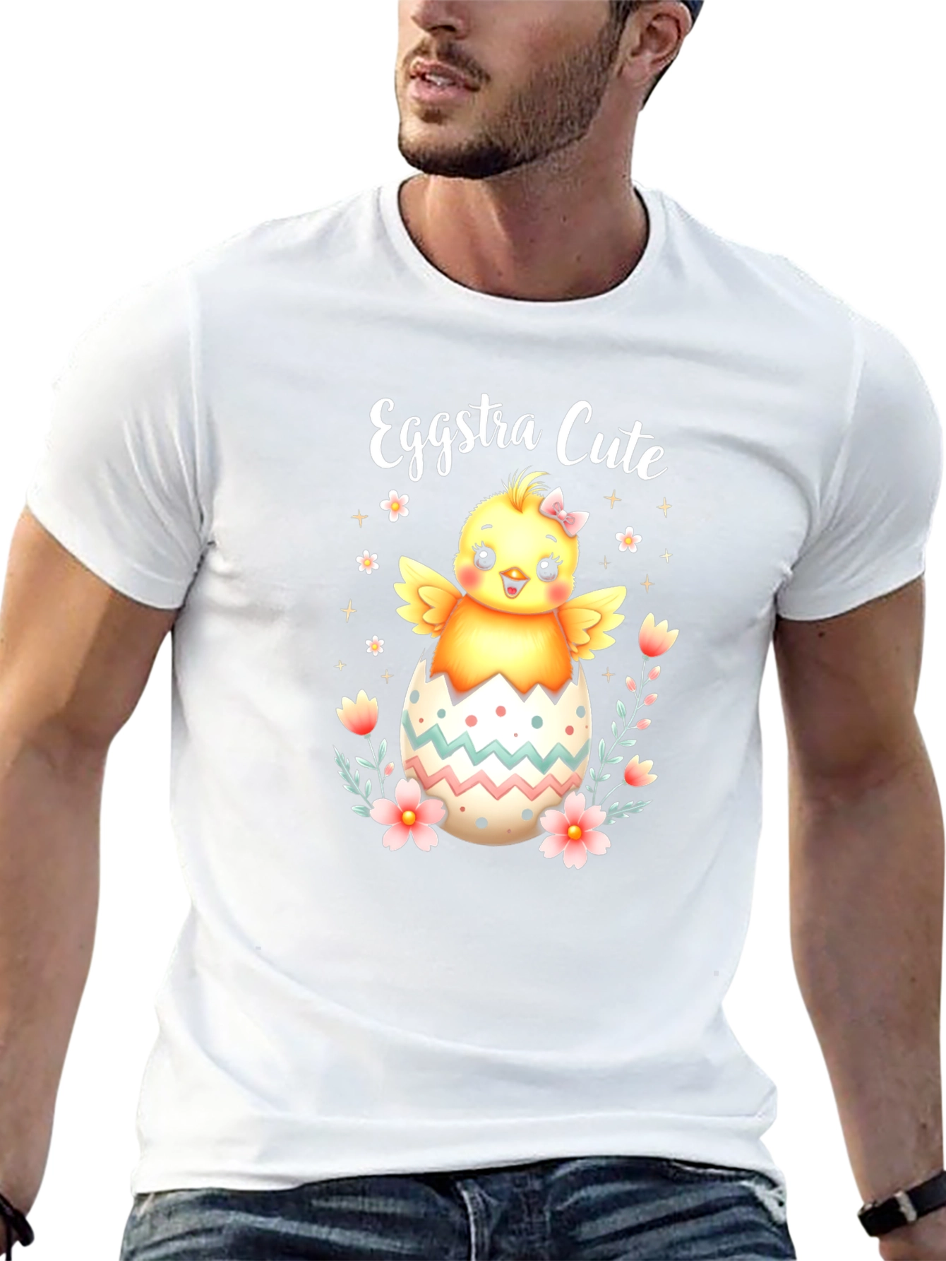 Eggstra Cute Easter Chick T-Shirt