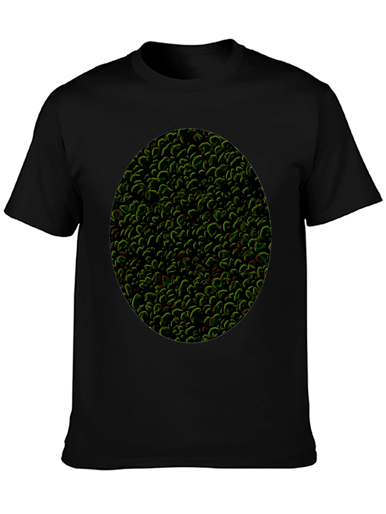 Textured Organic Pattern T-Shirt - Modern Style