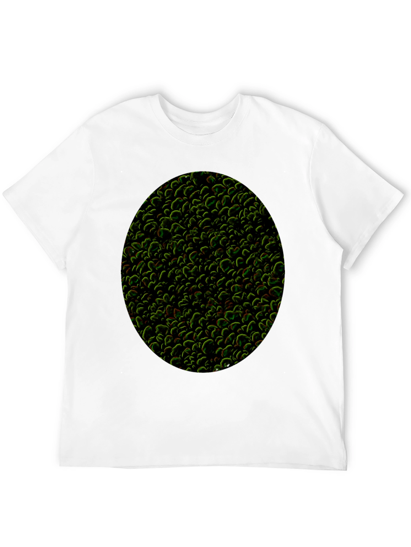 Textured Organic Pattern T-Shirt - Modern Style