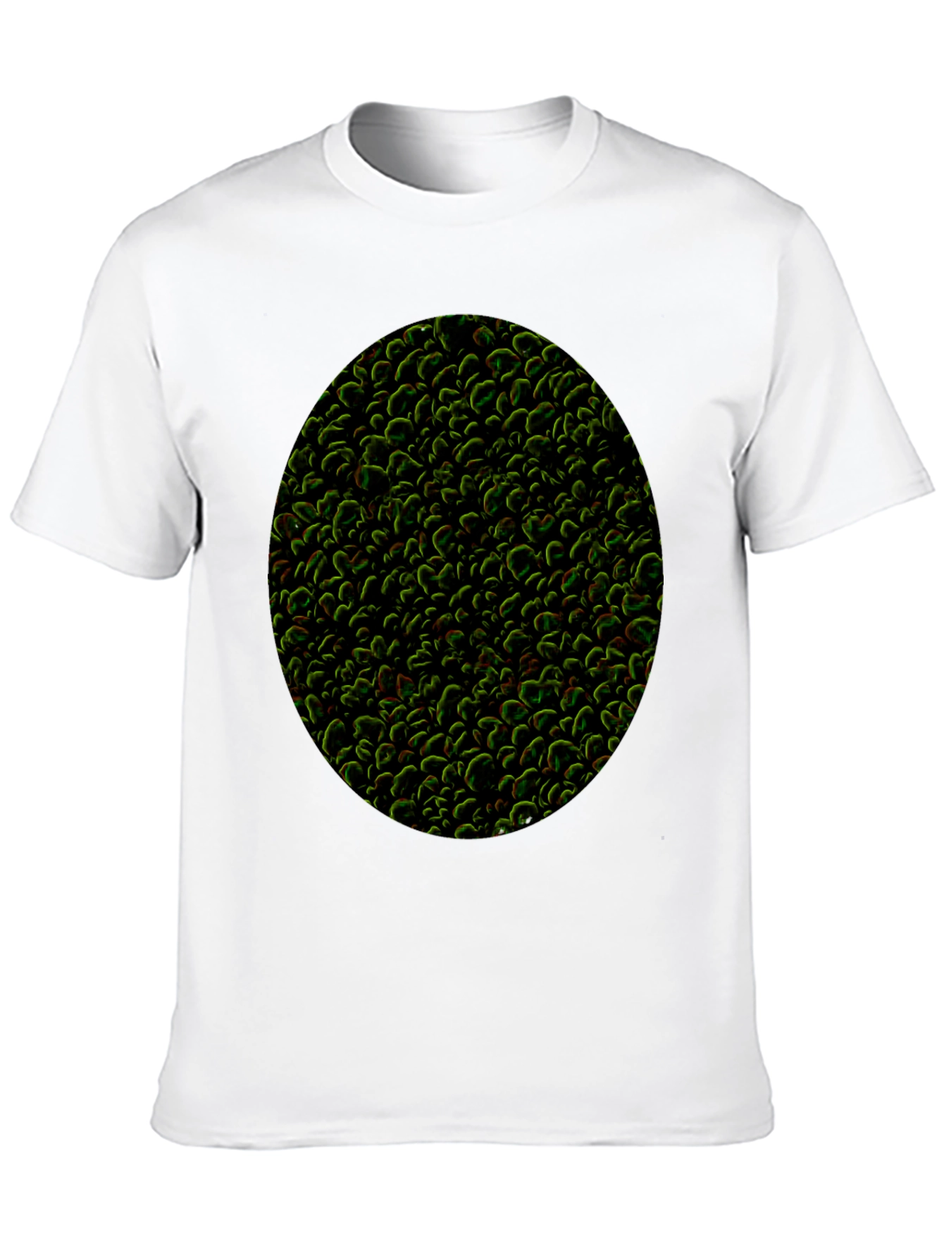 Textured Organic Pattern T-Shirt - Modern Style