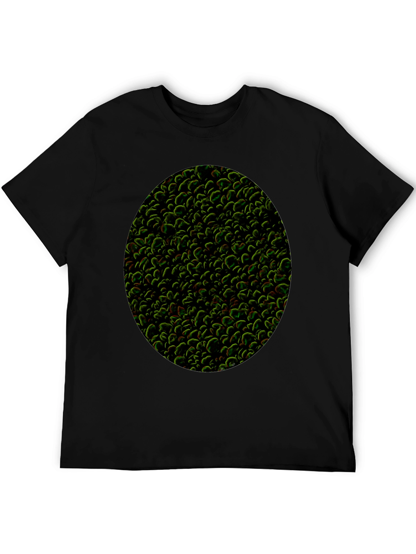 Textured Organic Pattern T-Shirt - Modern Style
