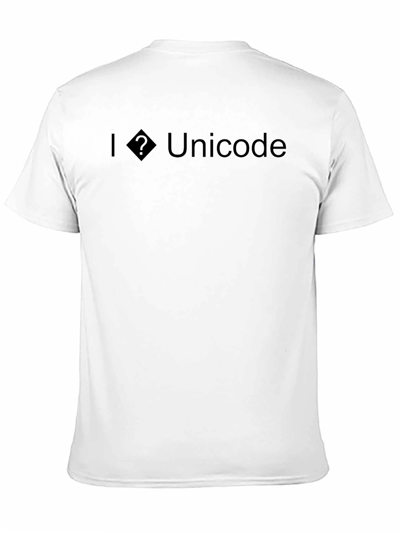I ♥ Unicode Black T-Shirt - Geek Tee