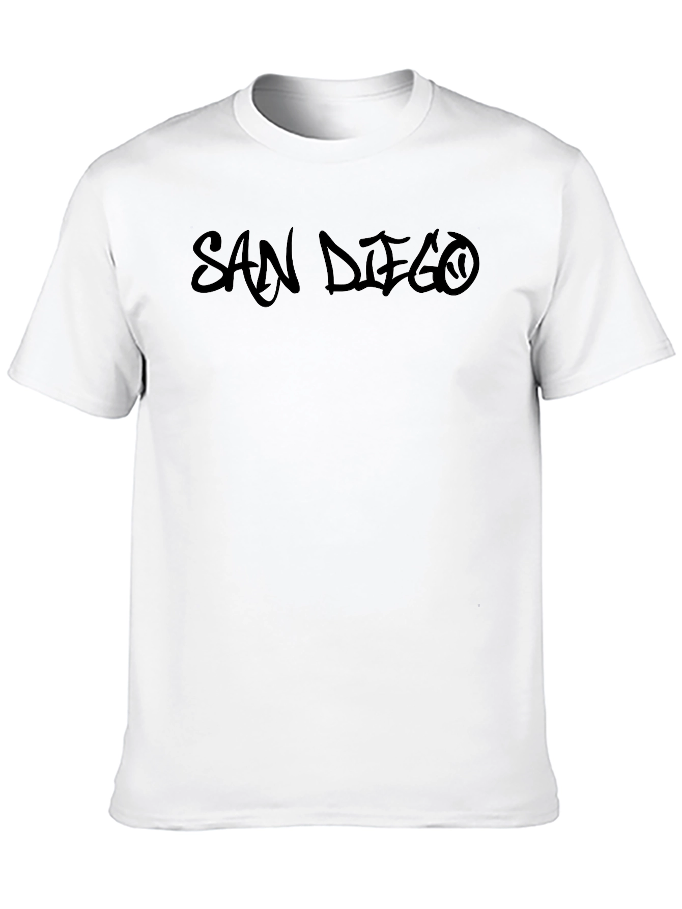 San Diego Graphic Black T-Shirt