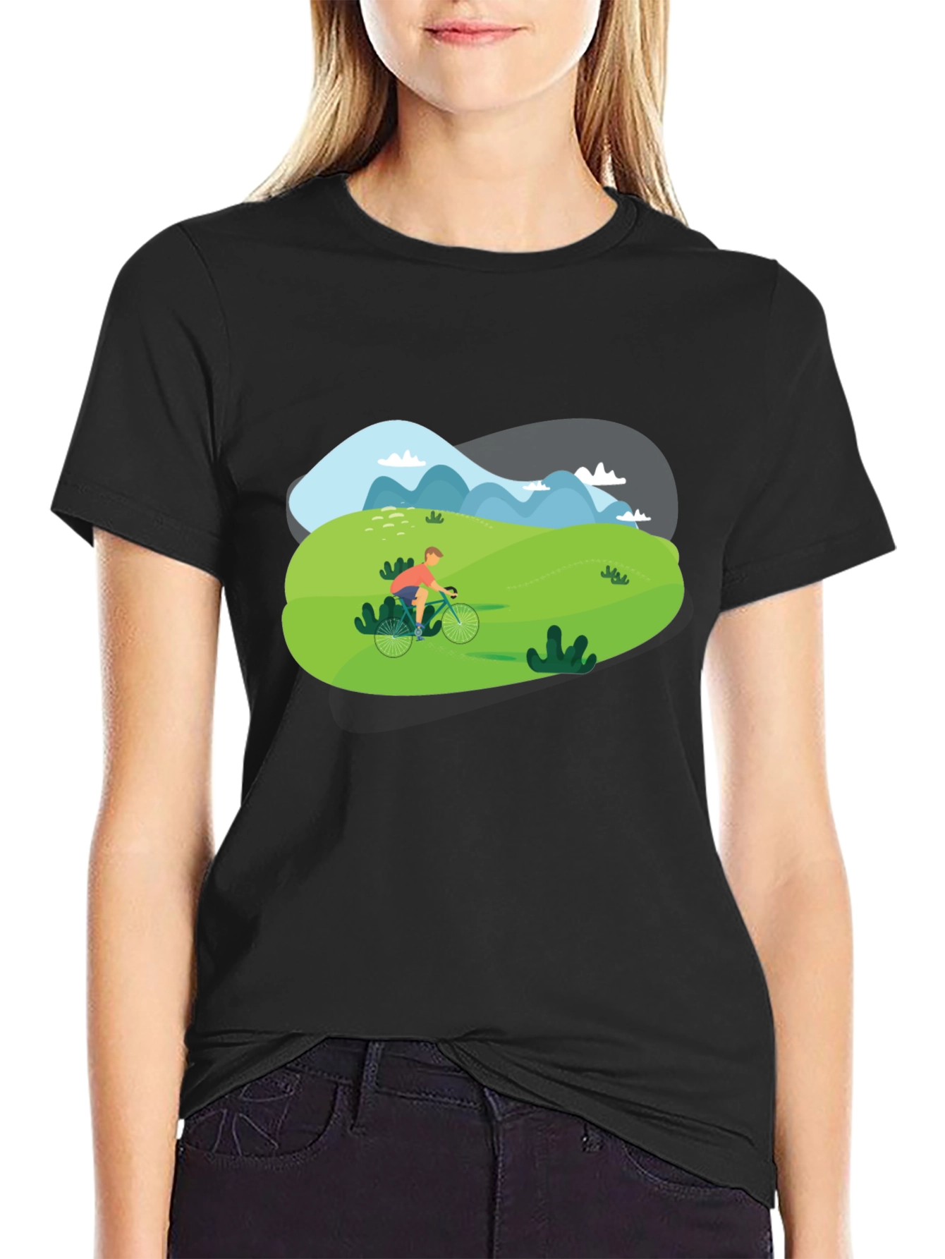 Nature Cycling T-Shirt - Adventure Ready!