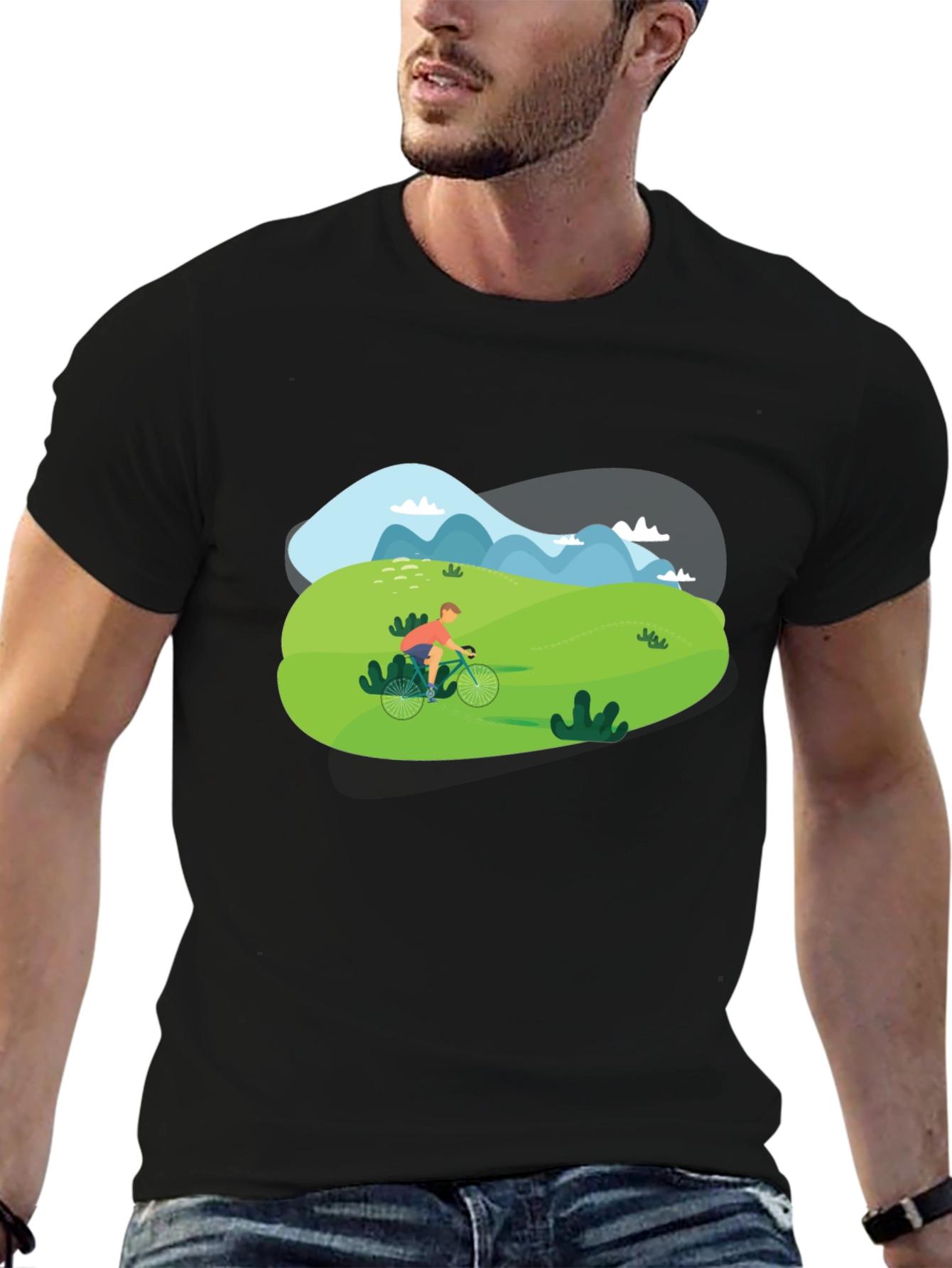 Nature Cycling T-Shirt - Adventure Ready!