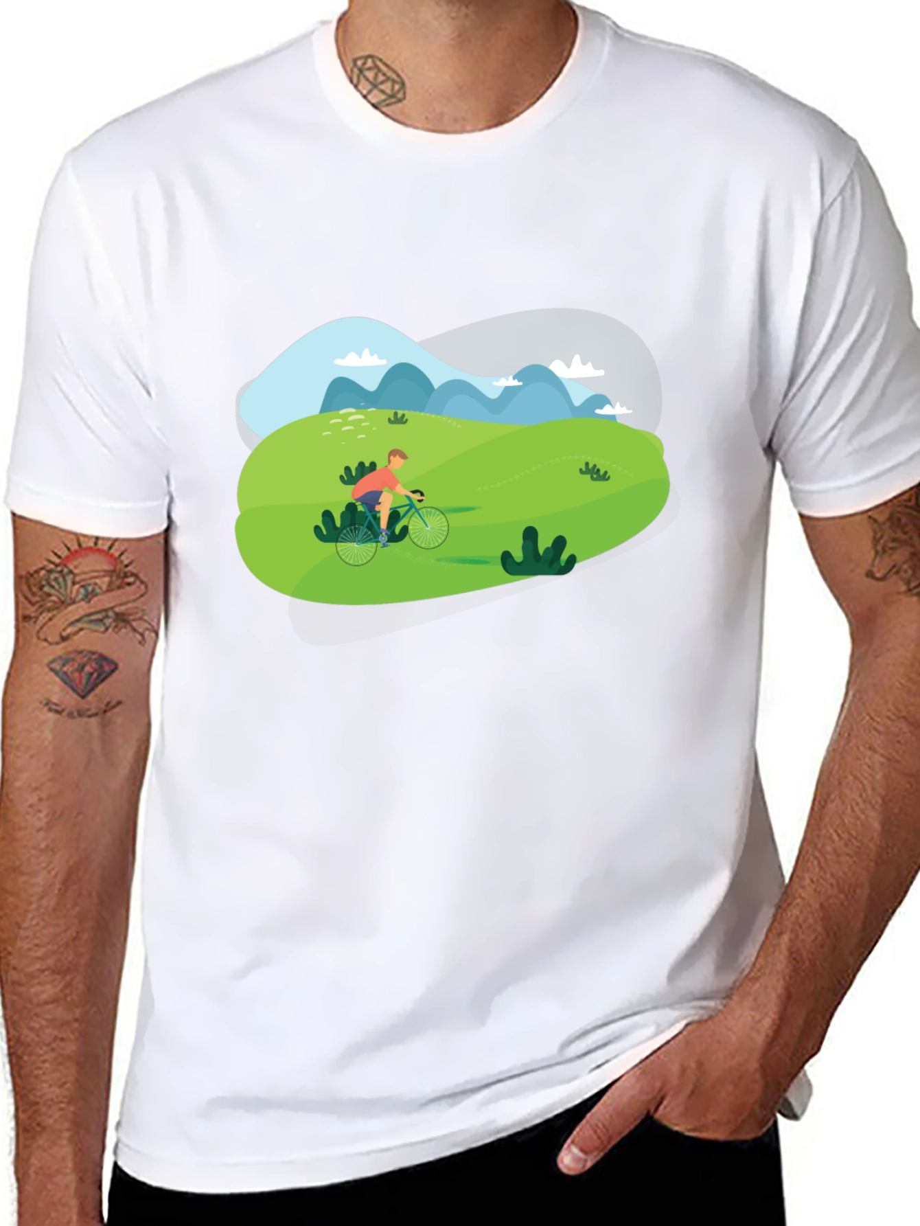 Nature Cycling T-Shirt - Adventure Ready!