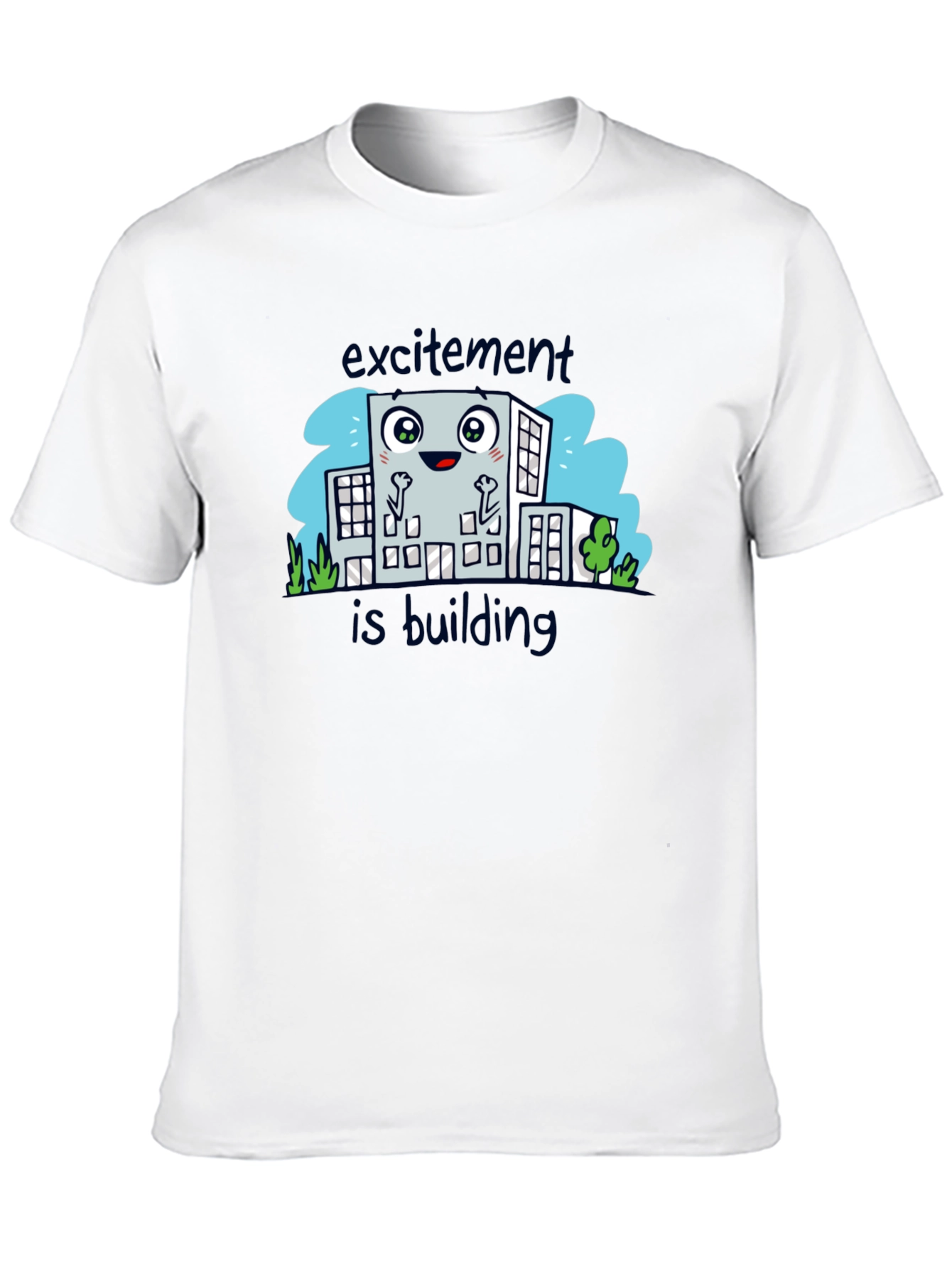 Excitement is Building Cartoon T-Shirt