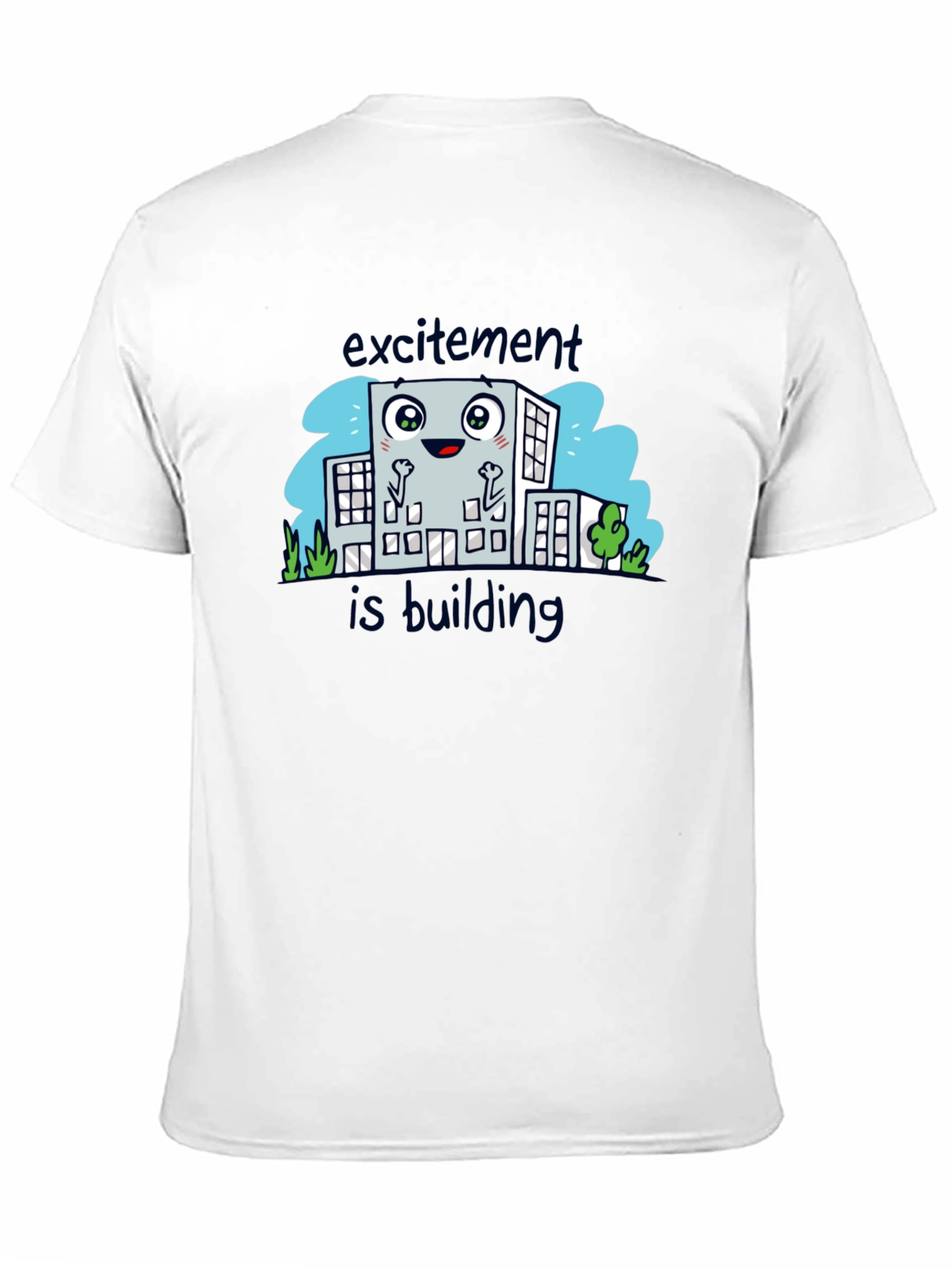 Excitement is Building Cartoon T-Shirt