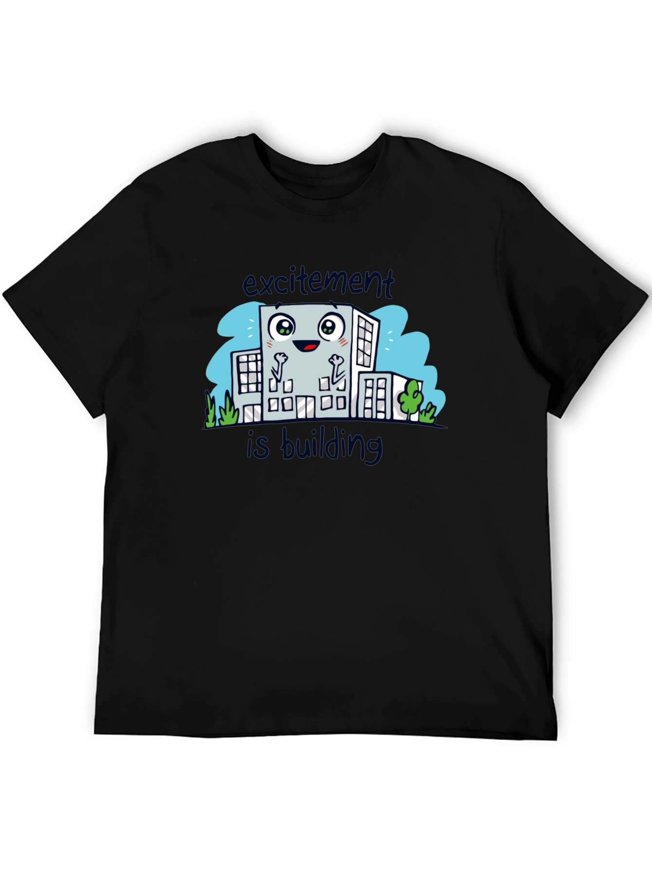 Excitement is Building Cartoon T-Shirt