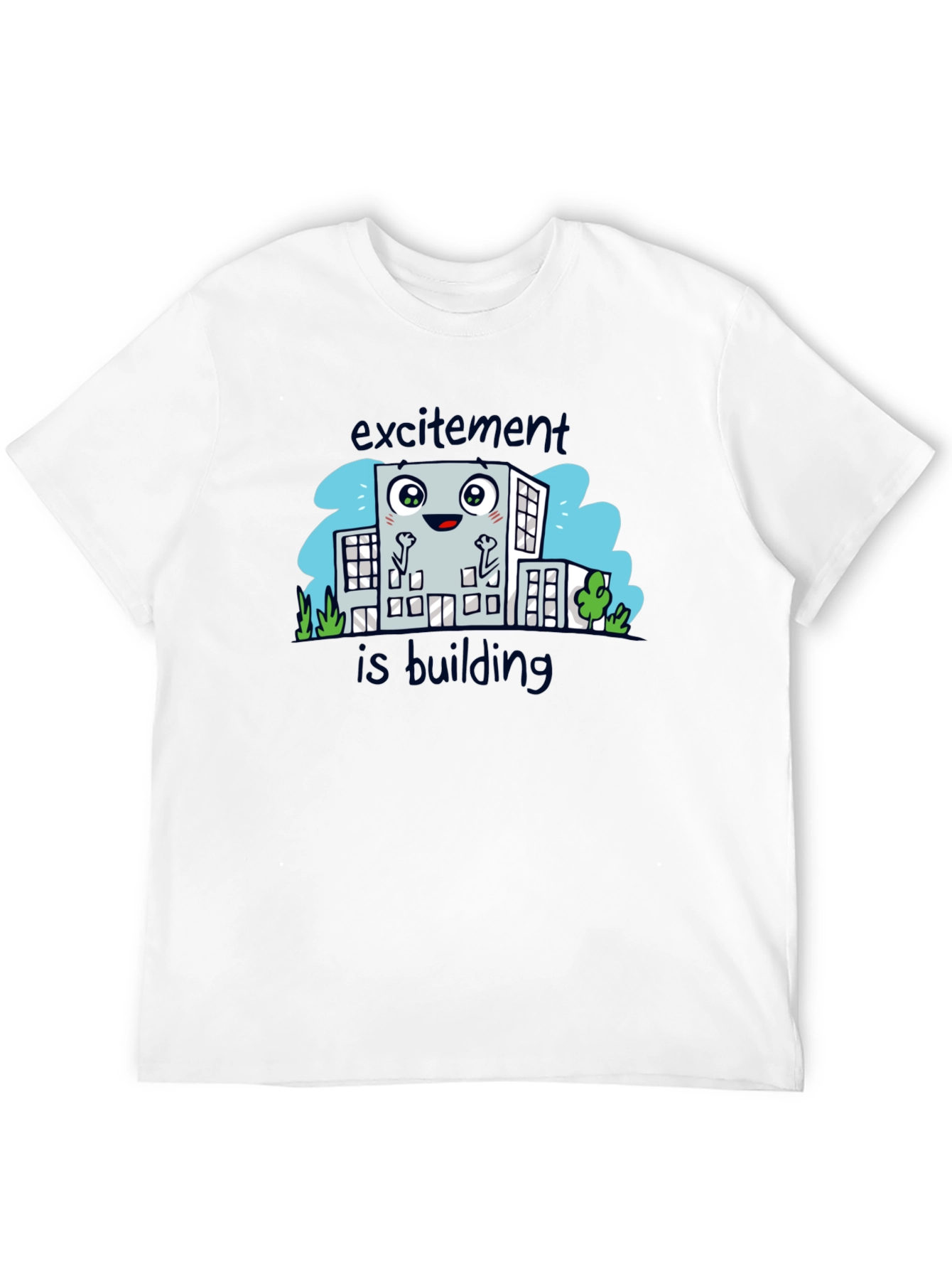 Excitement is Building Cartoon T-Shirt