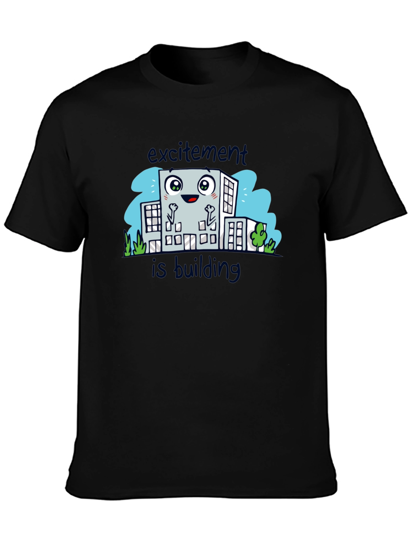 Excitement is Building Cartoon T-Shirt