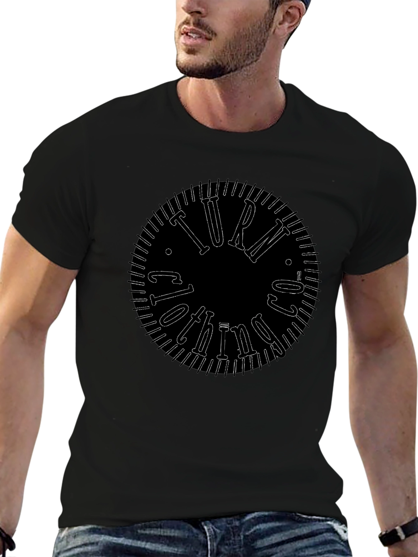 Turn Clothing Back In Time Graphic Tee