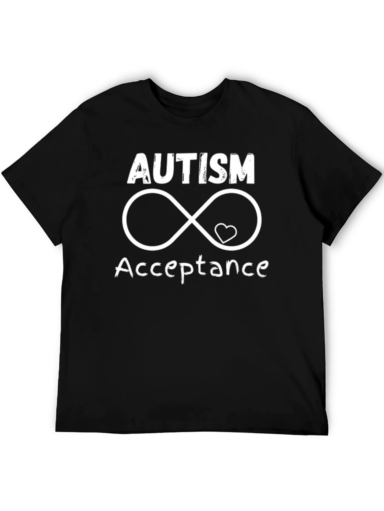 Autism Acceptance T-Shirt Infinity Heart