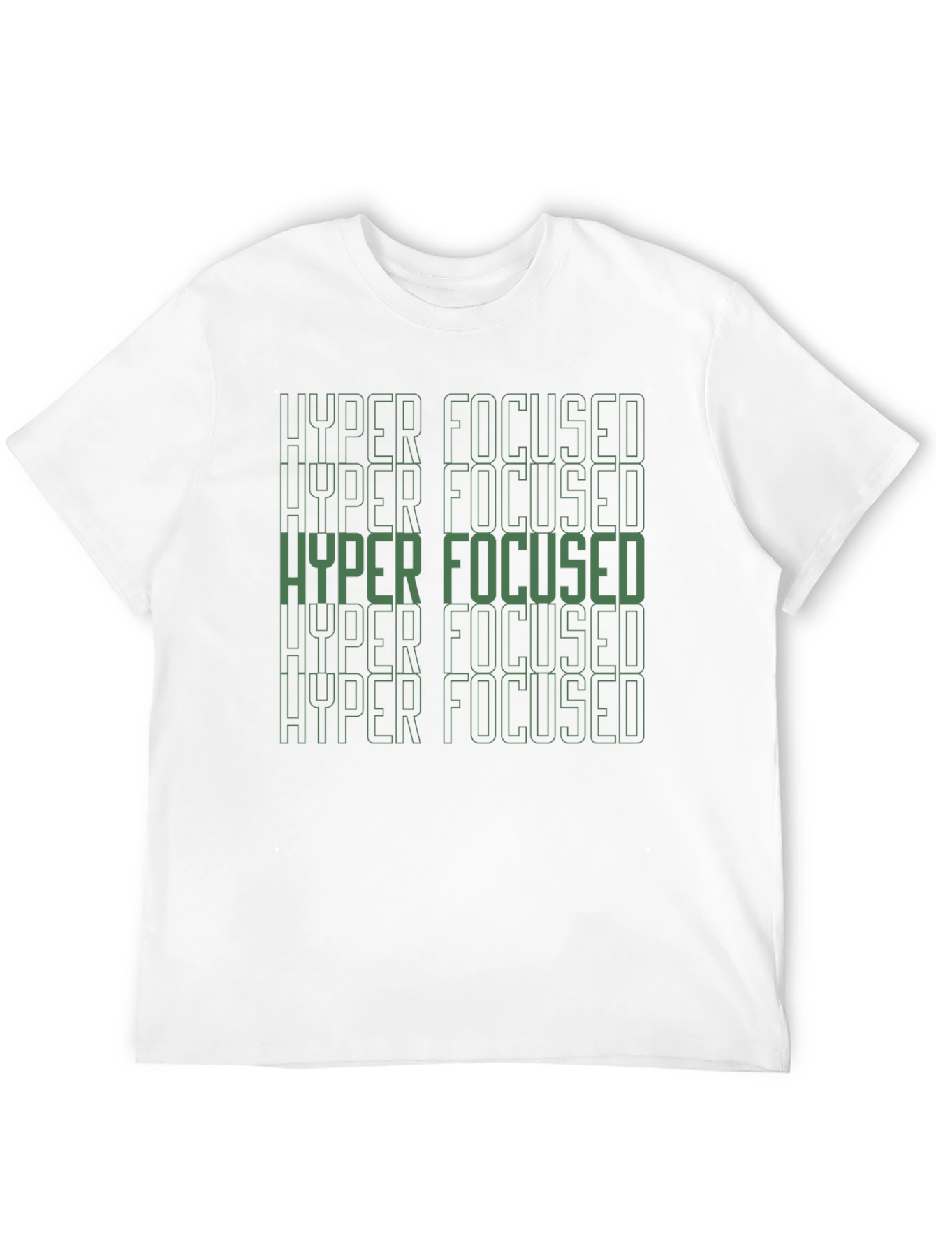 Hyper Focused Graphic Tee - Mens Black T-Shirt